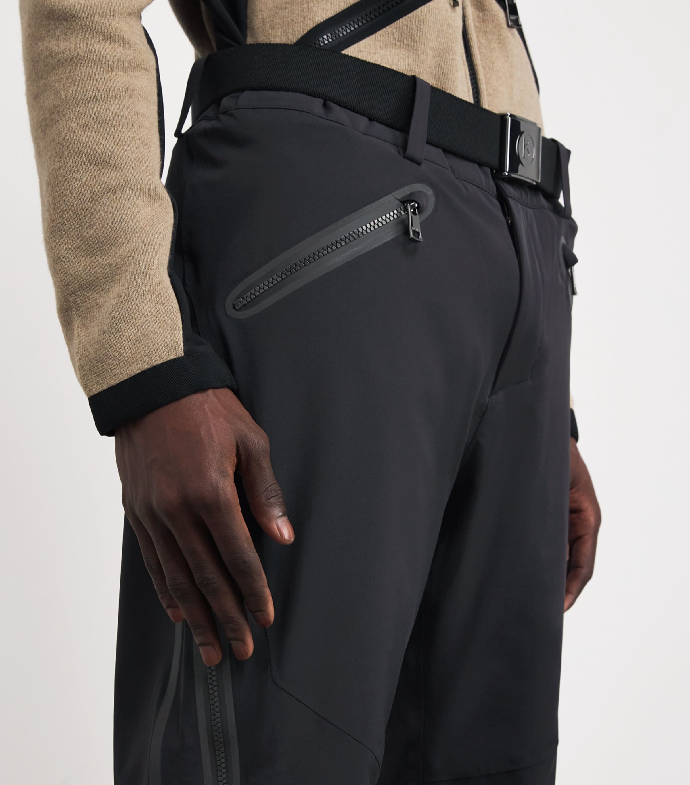 Tim Ski Trousers 026-BLACK Image 6