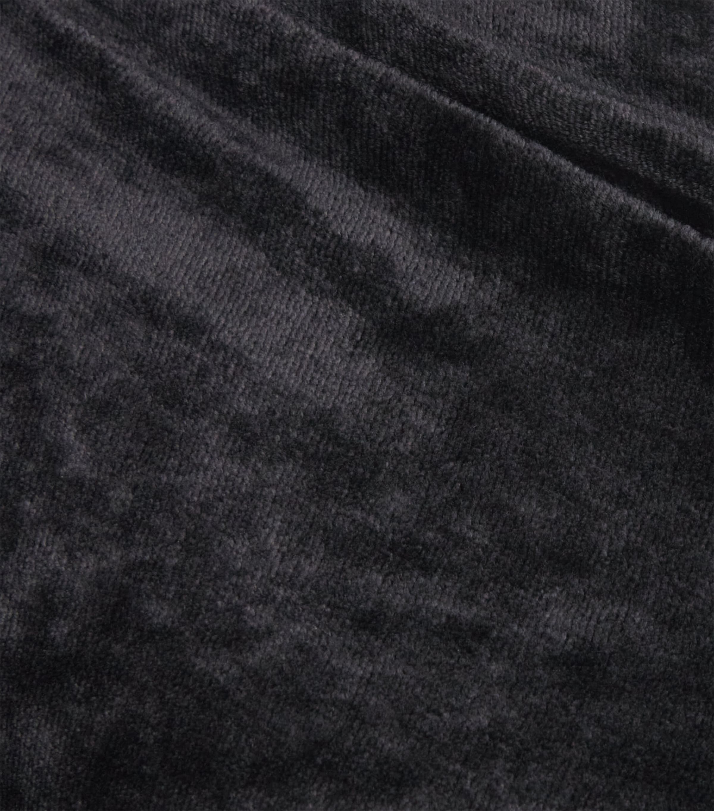 Rick Owens Womens Velvet Shailee Gown Black Image 6