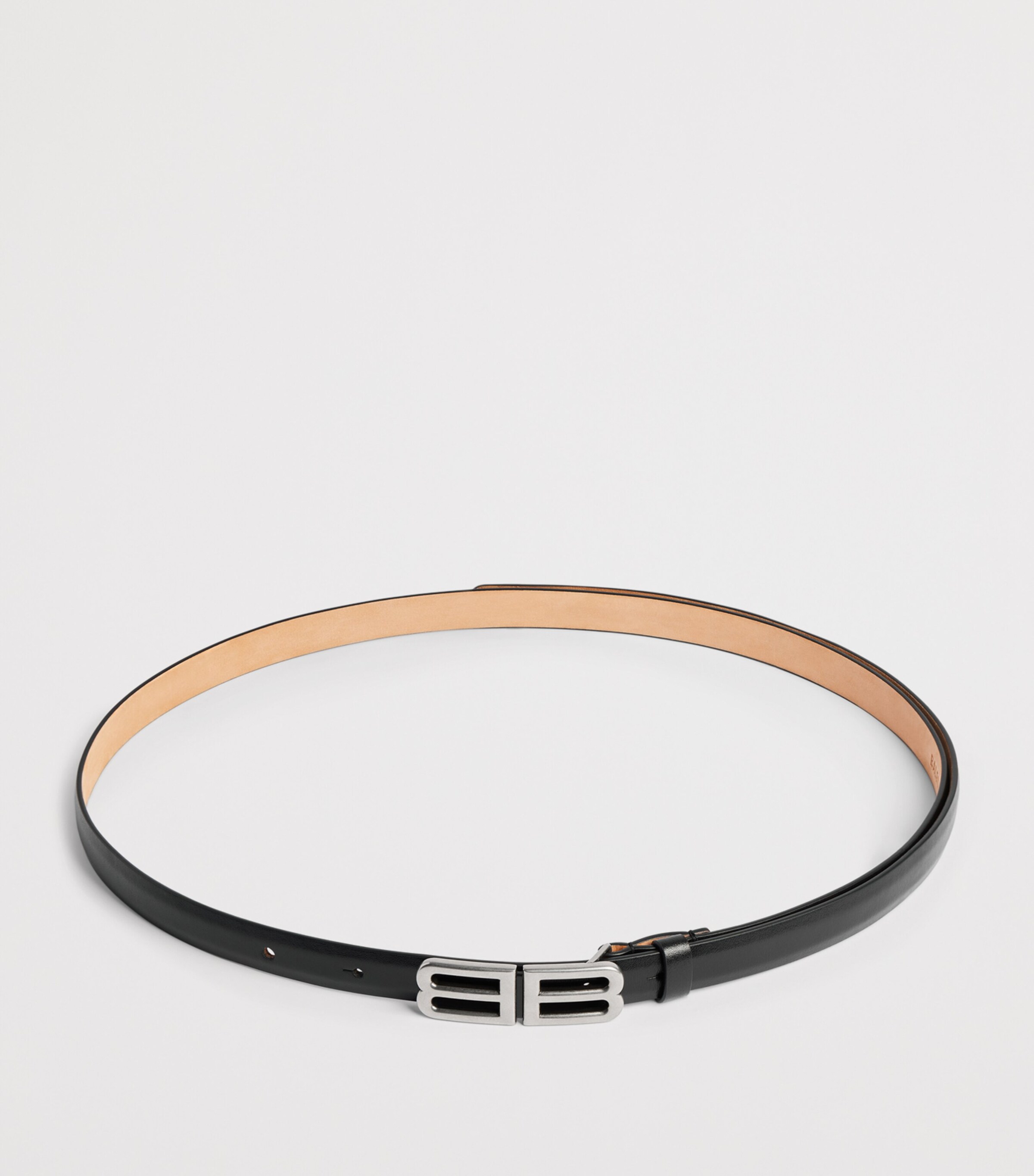 Balenciaga Leather BB Belt Image 2