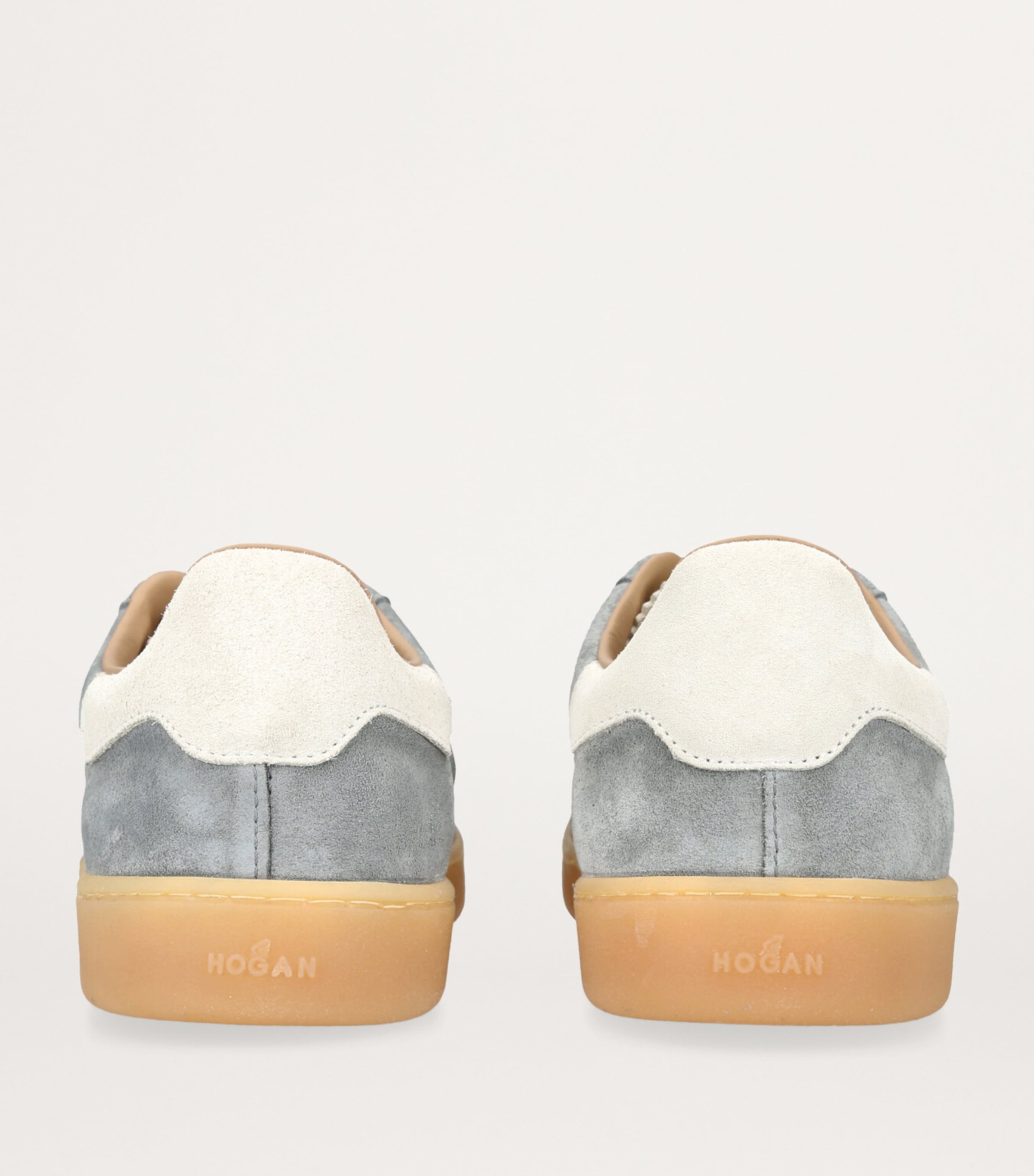 Hogan Suede Cool Sneakers Pale Blue Image 2