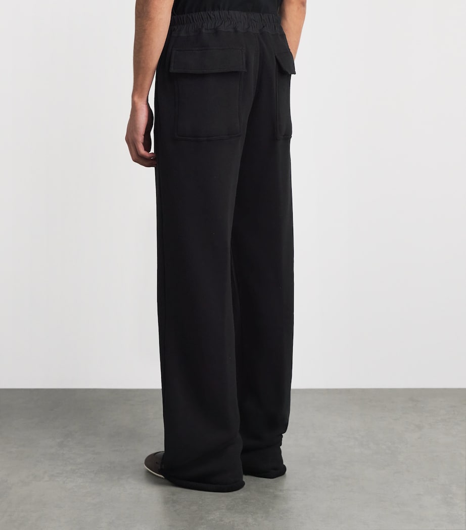 Rick Owens Mens Organic Cotton Dietrich Sweatpants Black/ Image 5