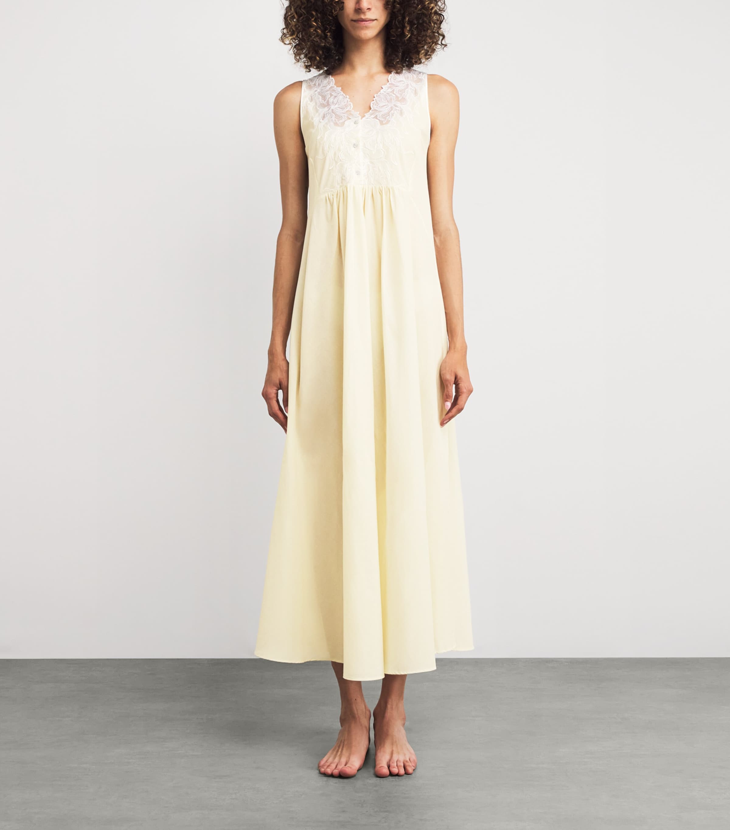 Cotton Clariss Nightdress HONEY Image 2