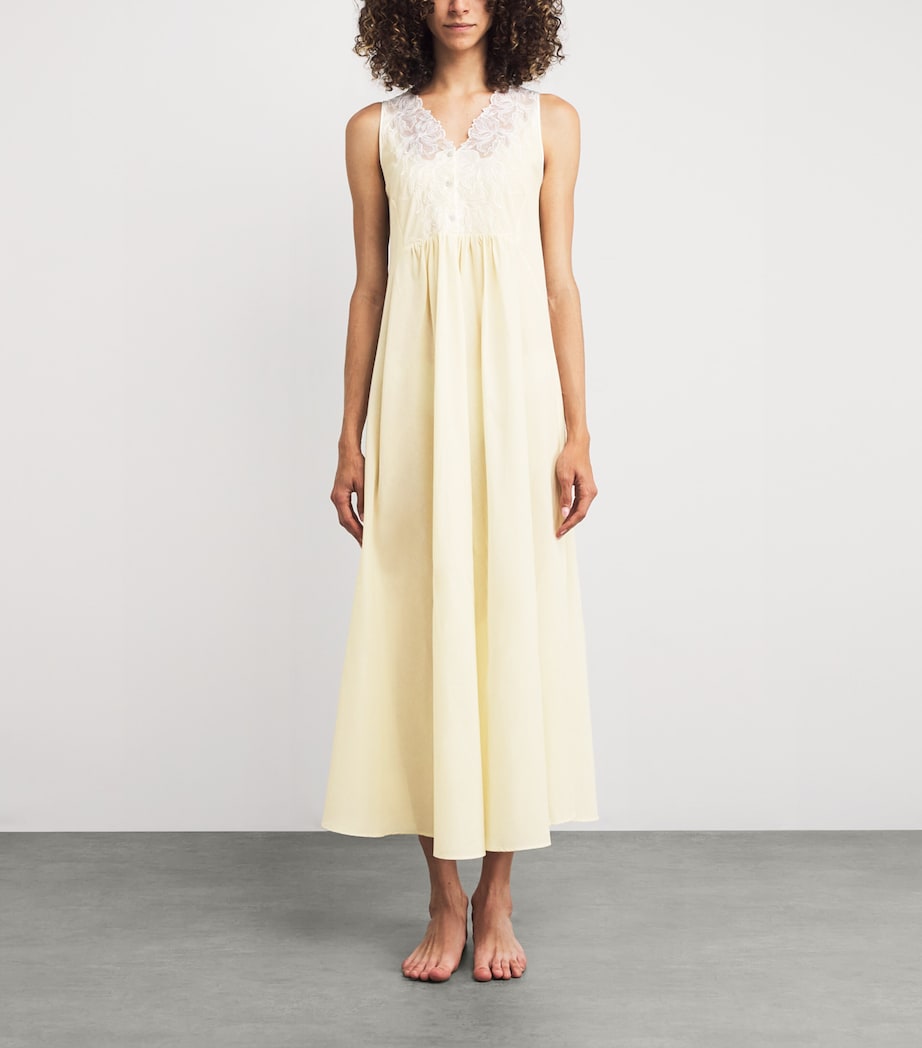 Cotton Clariss Nightdress HONEY Image 2