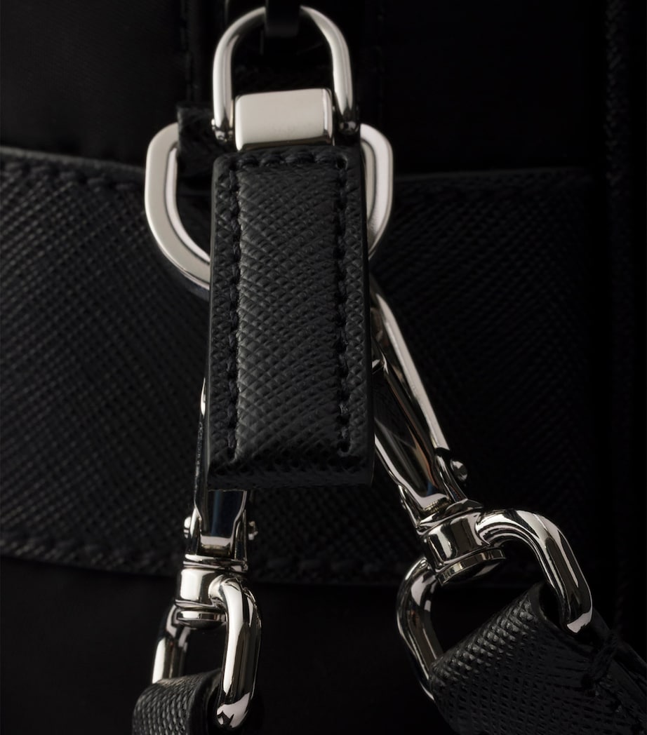 Prada Re-Nylon and Saffiano Leather-Trim Cross-Body Bag Image 5