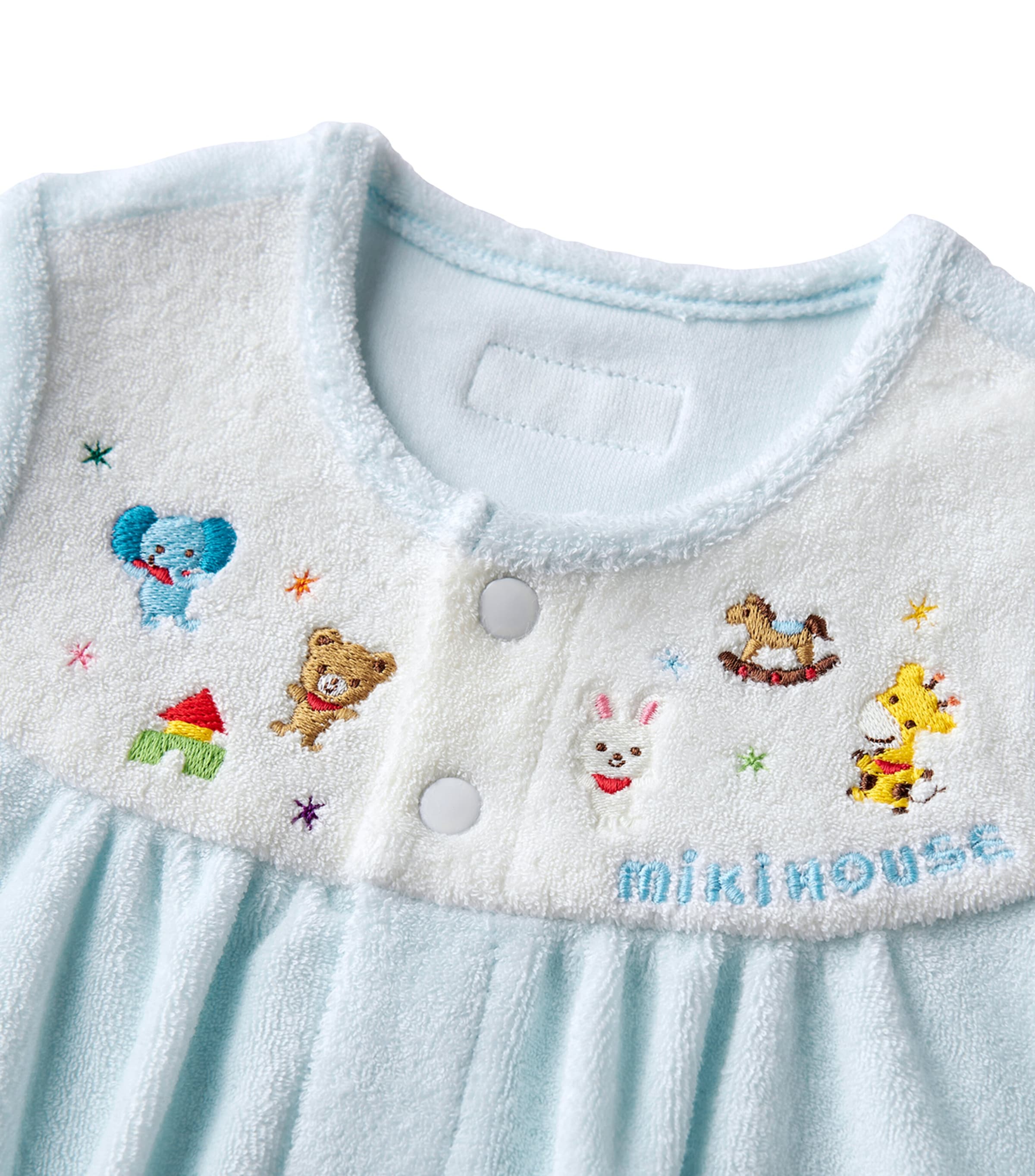 Cotton-Blend Playsuit (0-3 Months) 15 Image 7