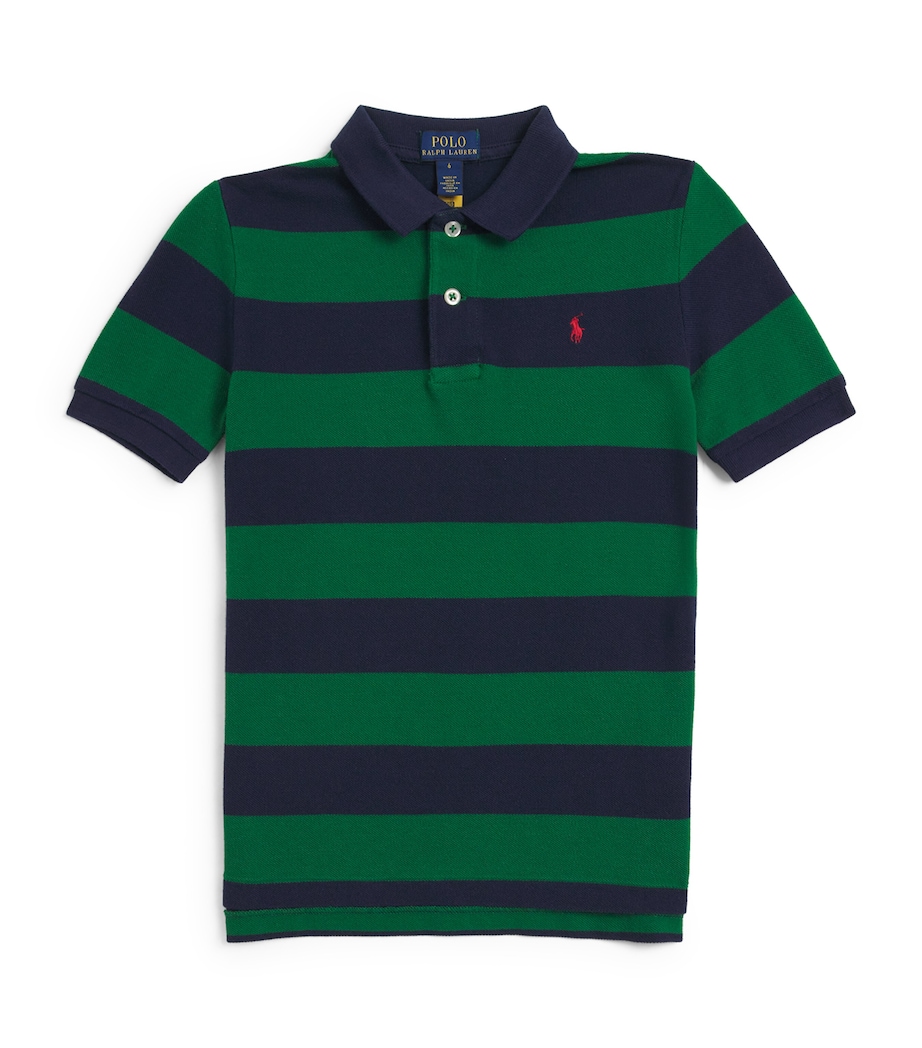 Cotton Polo Shirt (6-14 Years) MULTI Image 1