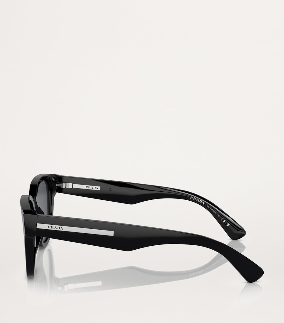 Prada Acetate Rectangular Sunglasses Image 3