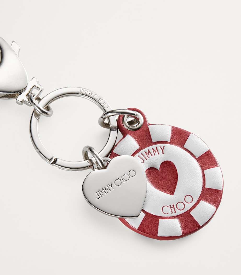 Chip Bag Charm POSTBOX RED/WHITE/SI Image 3