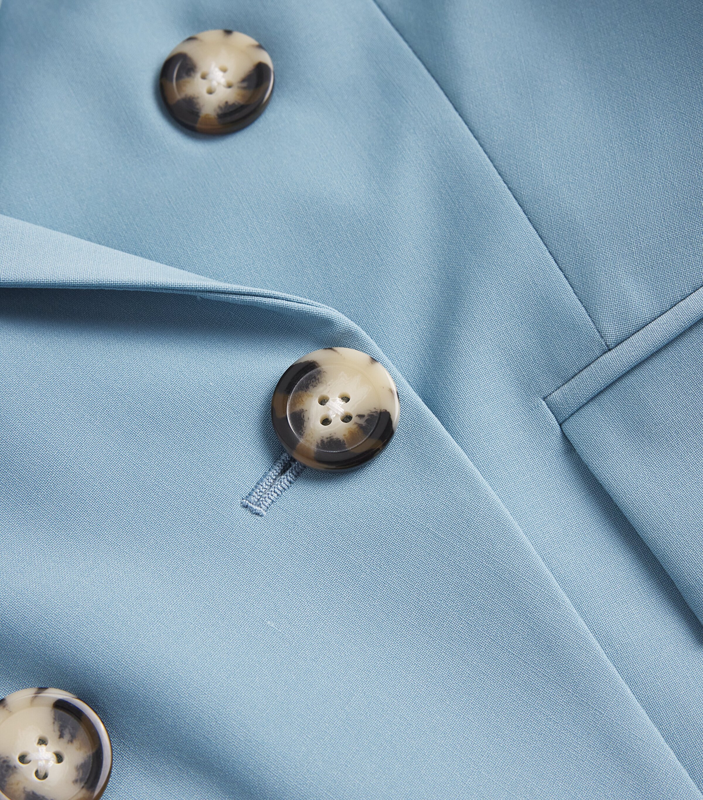 Wool-Blend Miller Dickey Blazer SEA GLASS Image 5