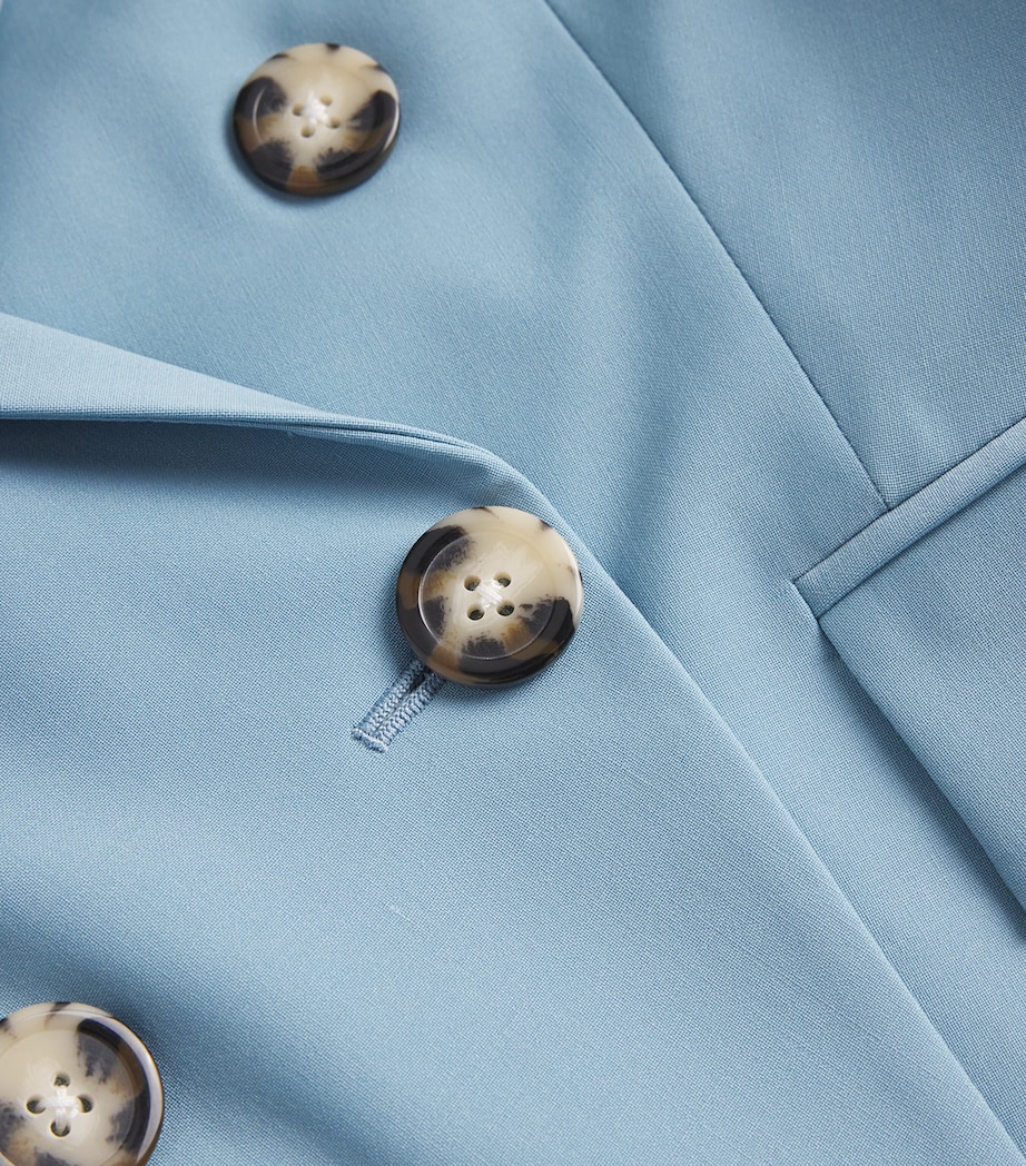 Wool-Blend Miller Dickey Blazer SEA GLASS Image 5