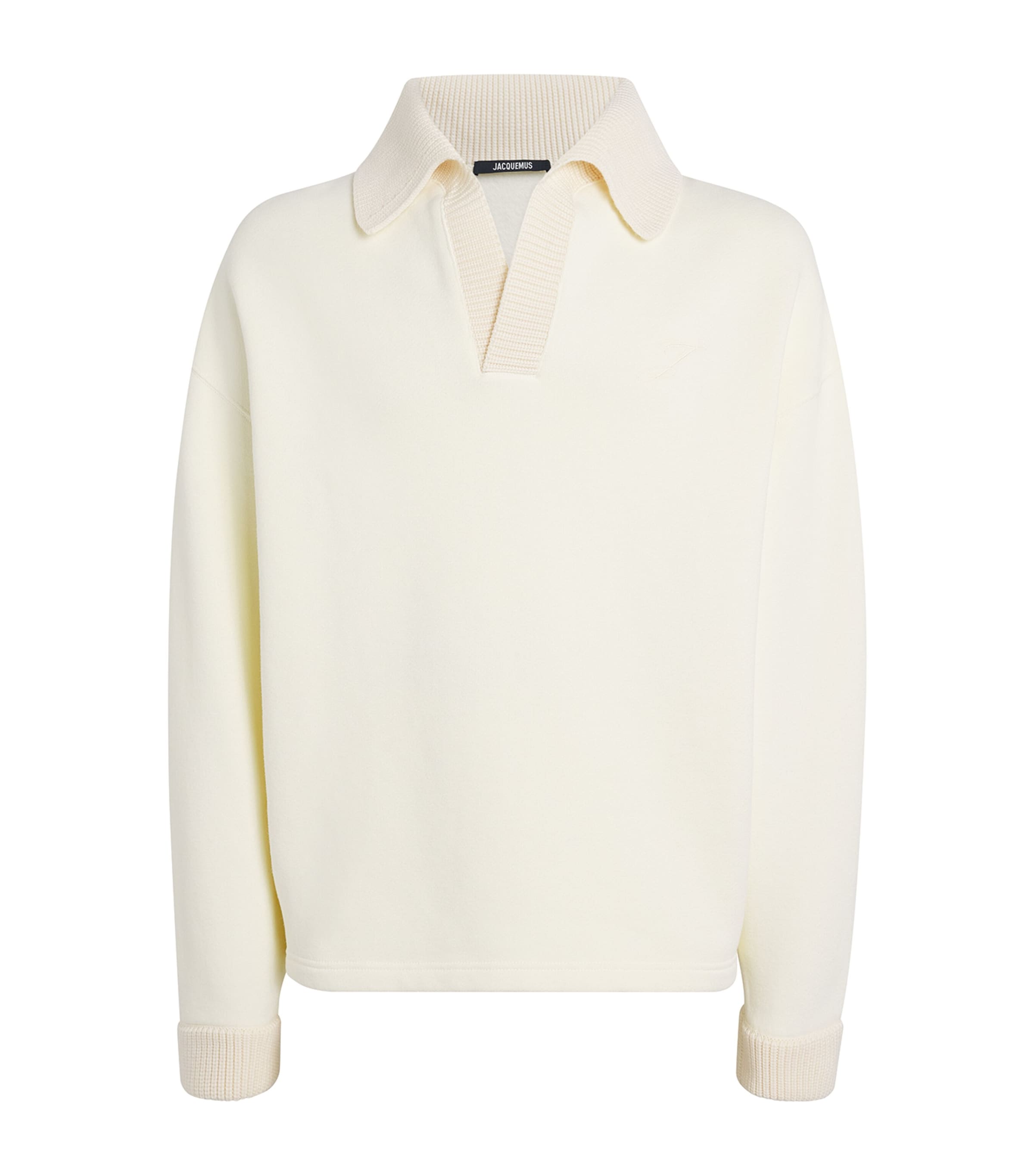 Jacquemus Ribbed Collar Long Sleeves Sweater In Multi