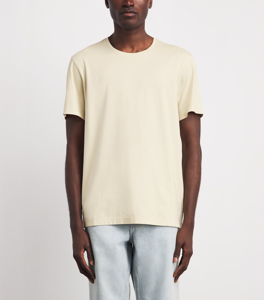 PAIGE Mens Pima Cotton Sorden T-Shirt Hazen Image 4