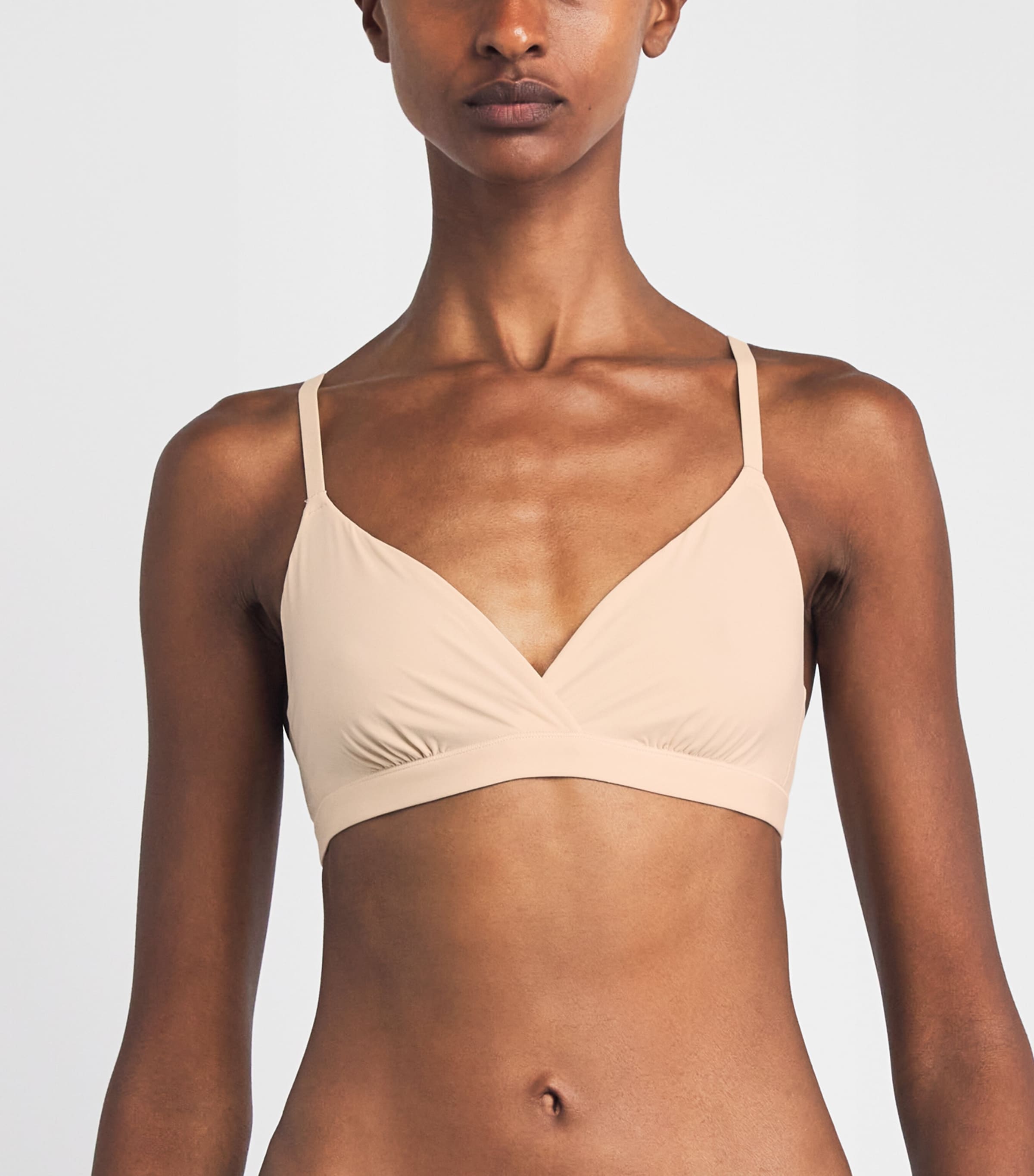 Skims Womens Fits Everybody Triangle Bralette Sand Image 2