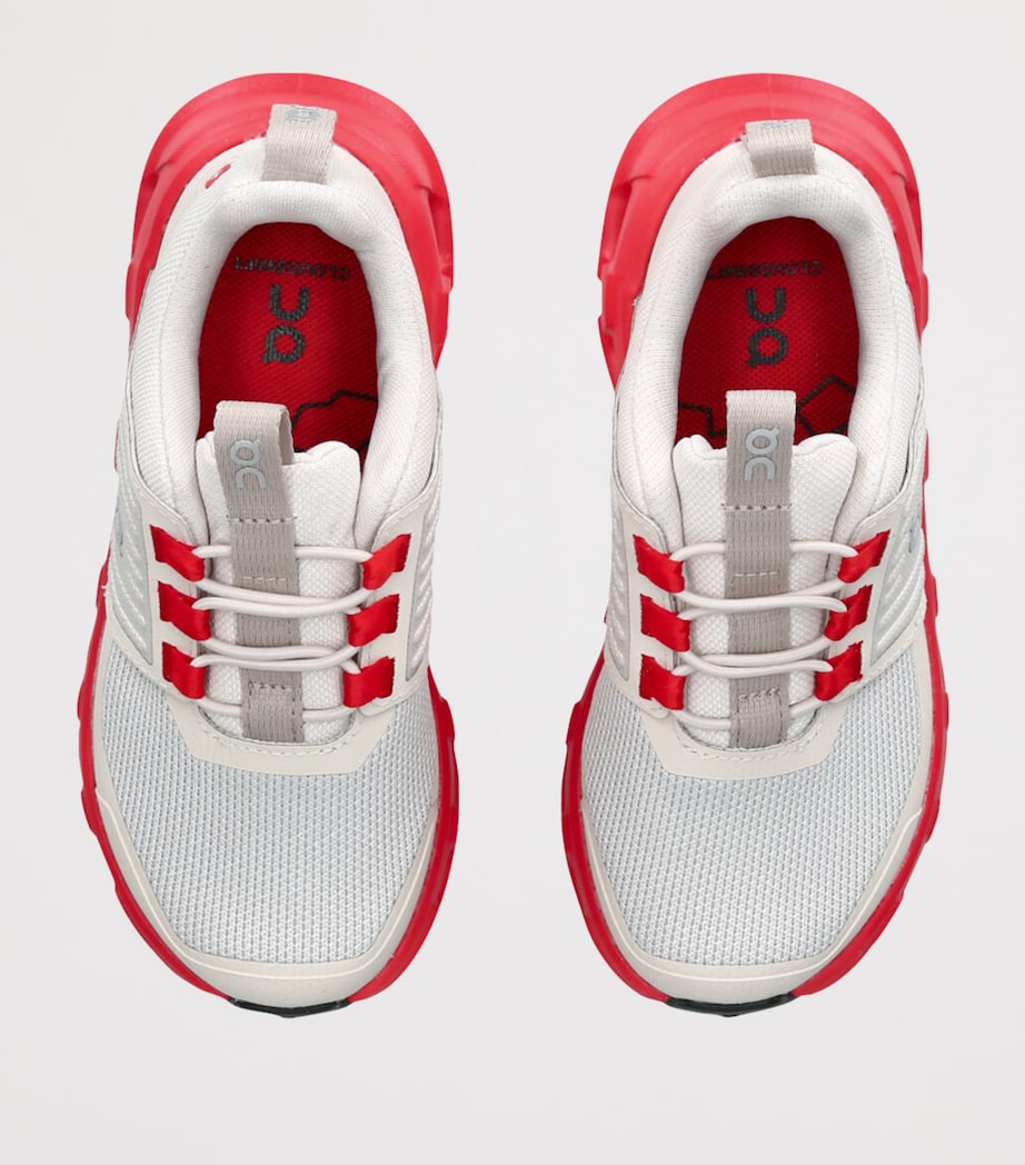 Cloudswift Youth Trainers WHITE/RED Image 4
