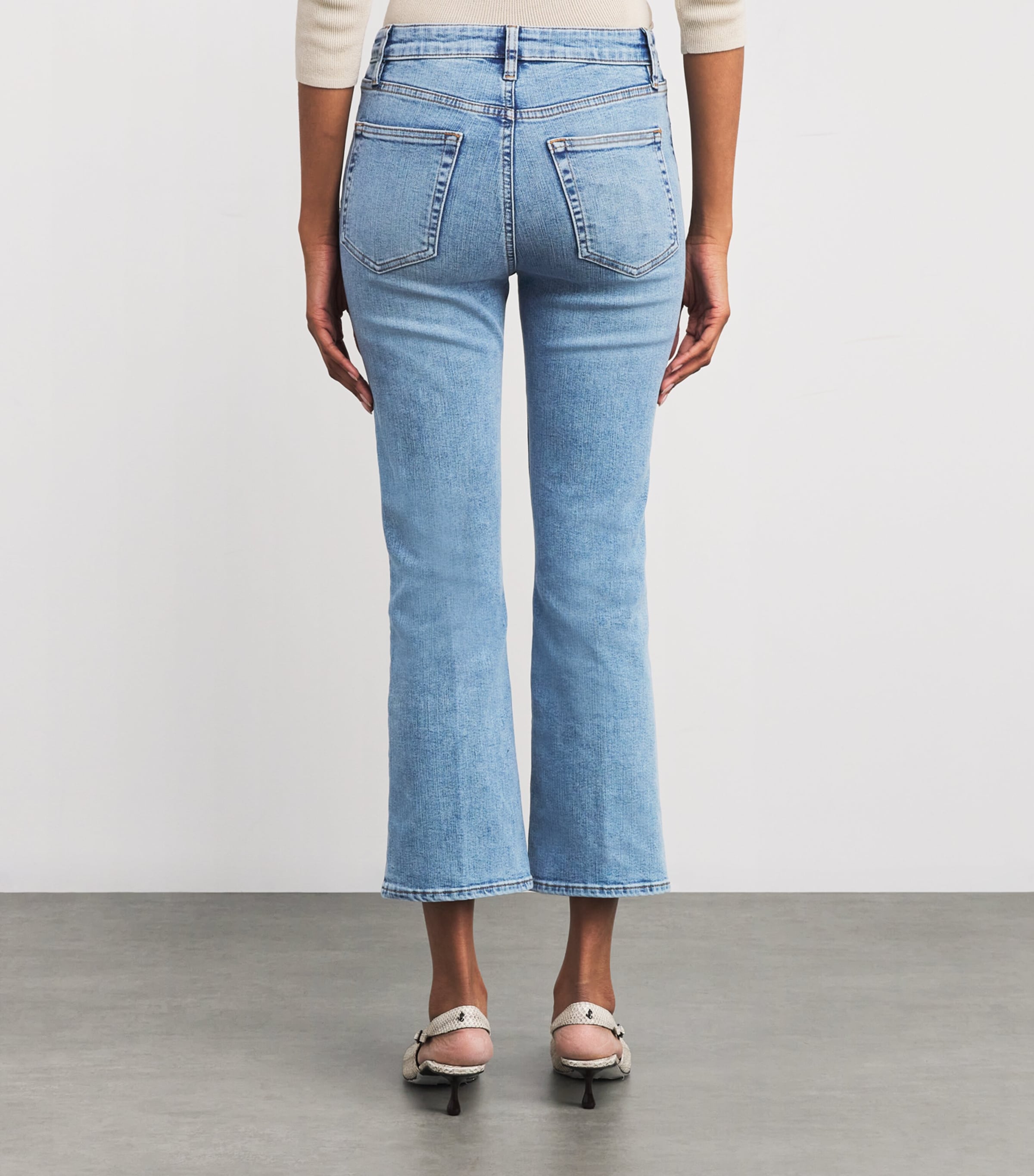 The Reboot Crop Bootcut Jeans LARK Image 4