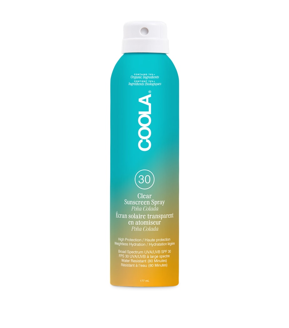 Clear Sunscreen Spray SPF 30 (177ml) - Piña Colada NO COLOUR Image 1