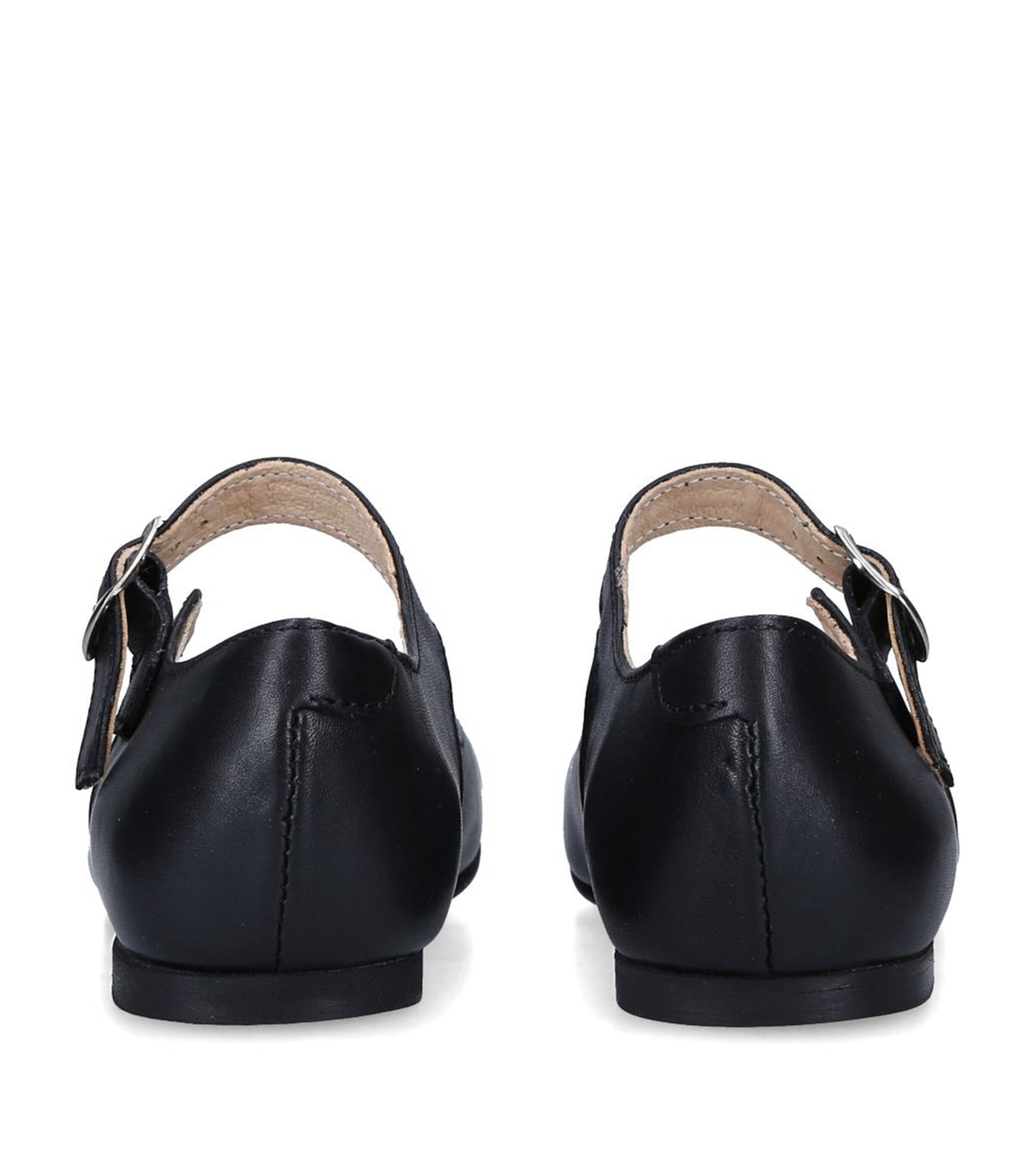 Leather Millie Flats BLACK Image 2