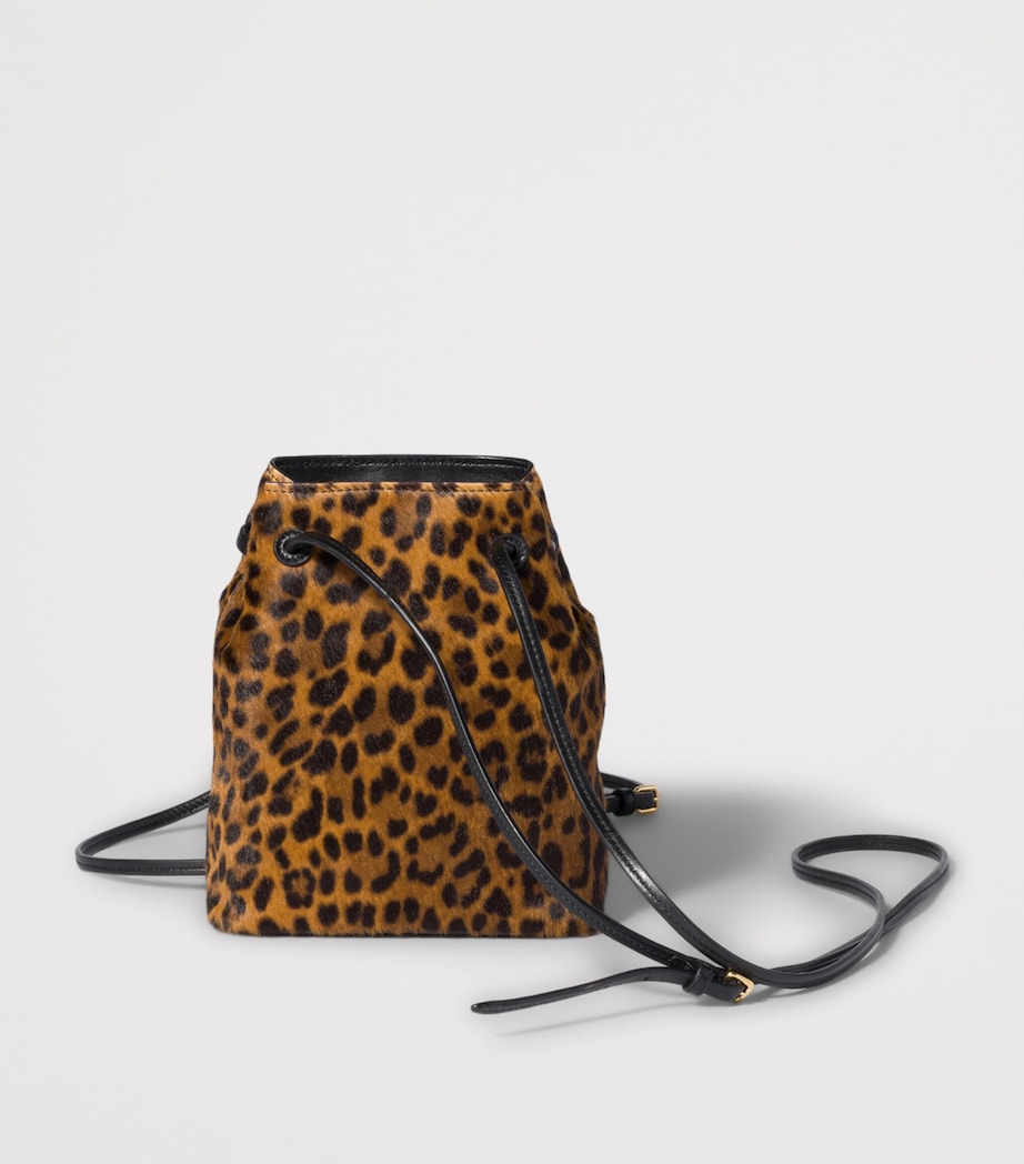 Calf Hair Logo Pouch F0151 Image 3