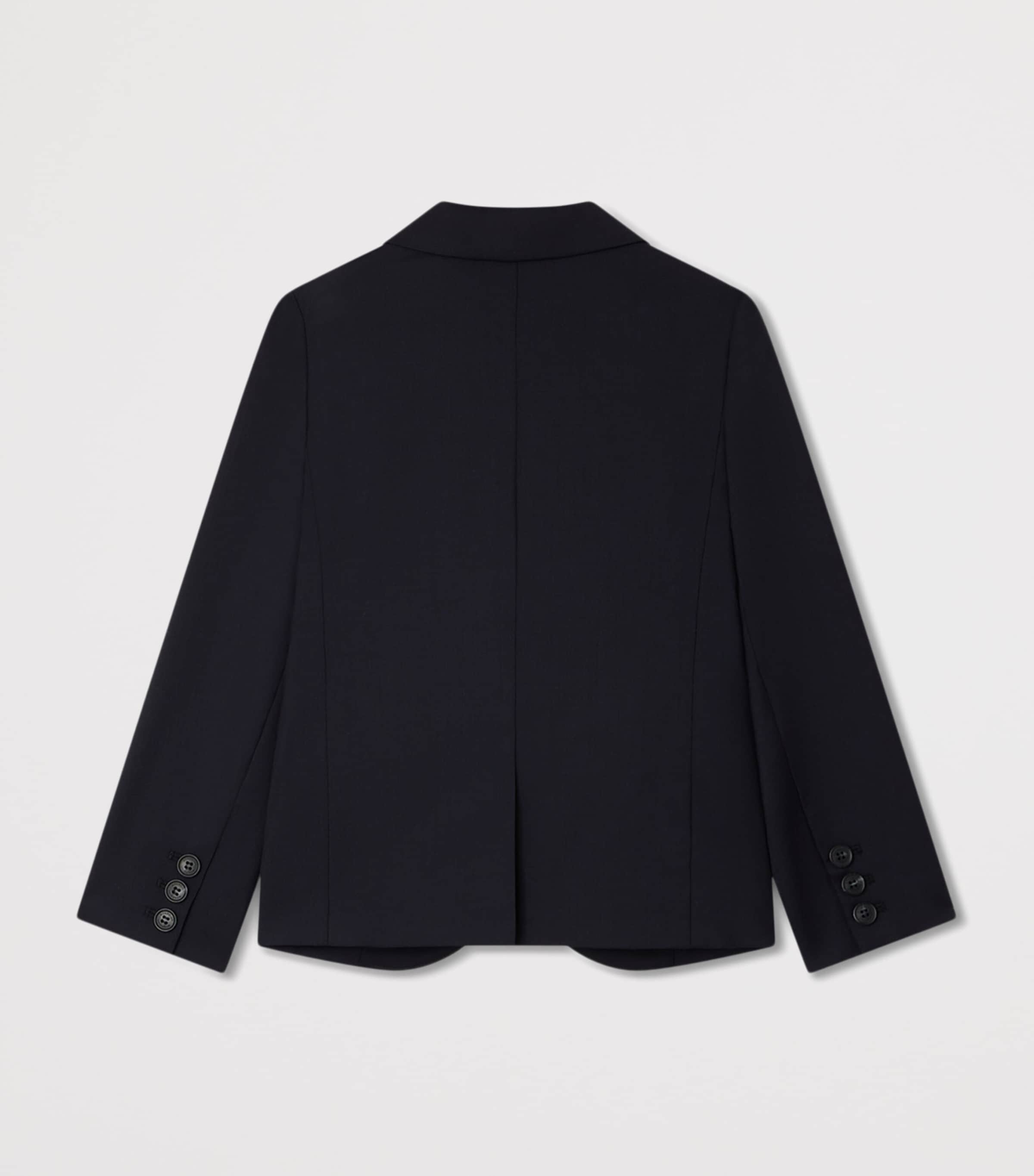 Bonpoint Virgin Wool Blazer (10-14 Years) Marine Image 2