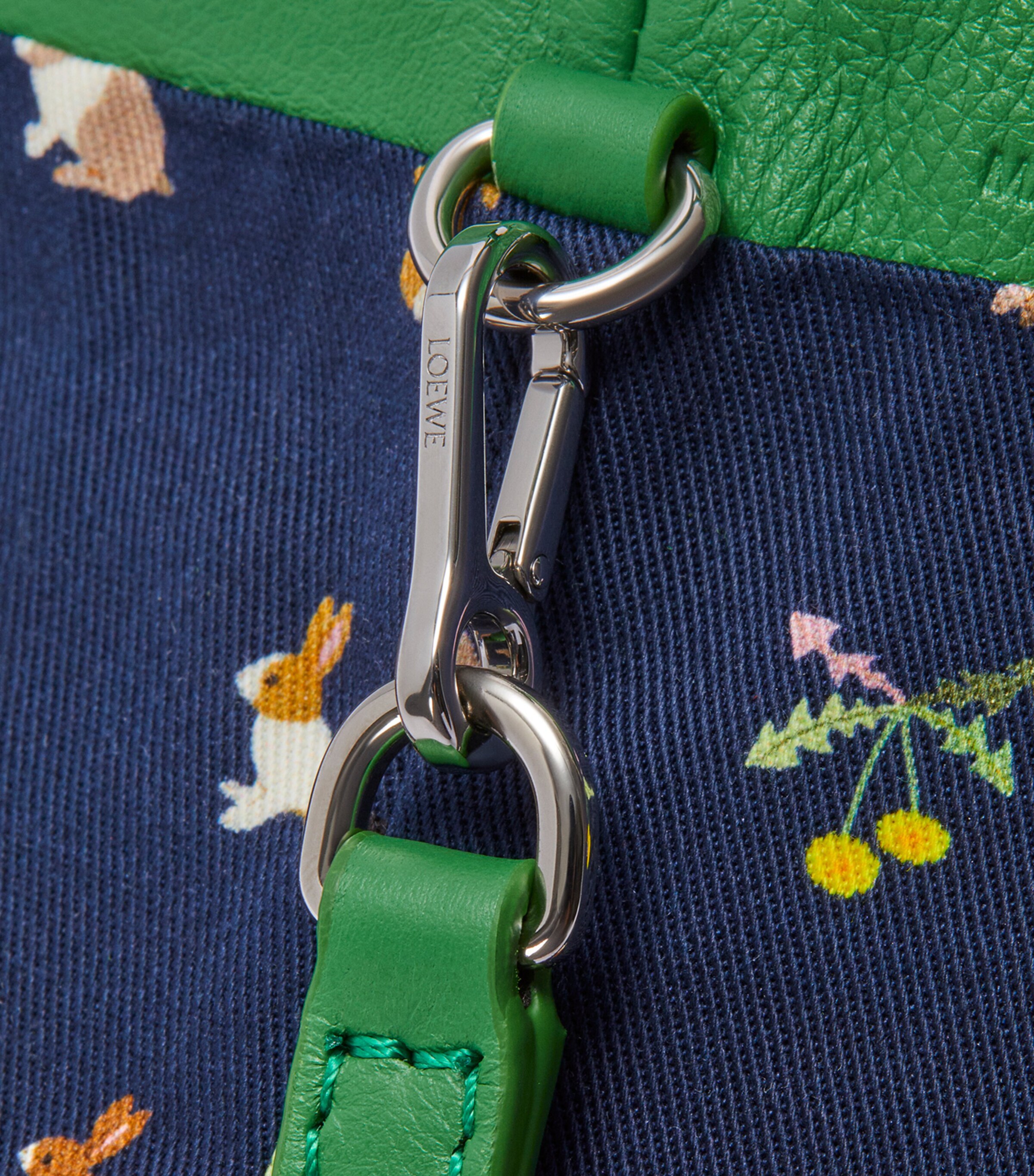 LOEWE x Suna Fujita Mini Leather Flamenco Clutch Bag