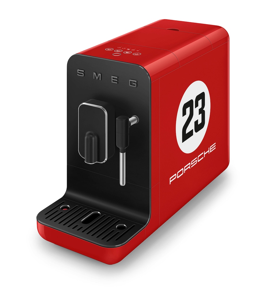 Smeg x Porsche Bean to Cup Automatic Coffee Machine RED Image 6