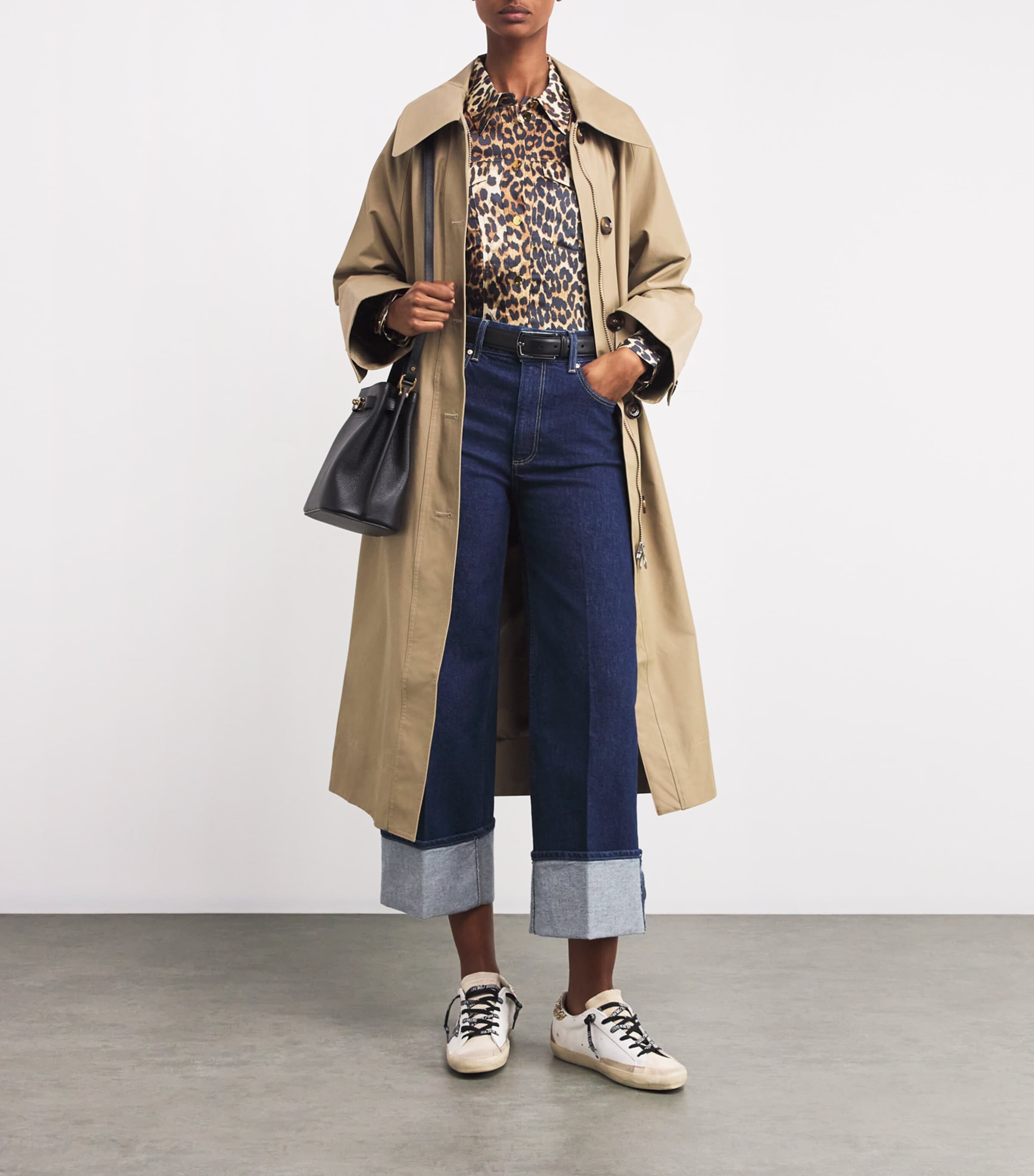 Leather Super-Star Sneakers WHITE/COMB Image 5