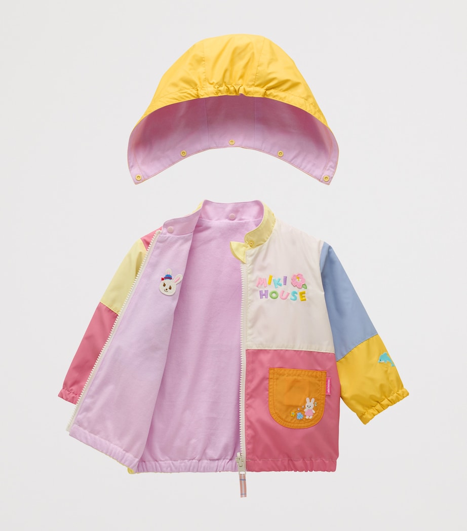 Miki House Reversible Usako Logo Windbreaker Coat (2-7 Years) Image 3