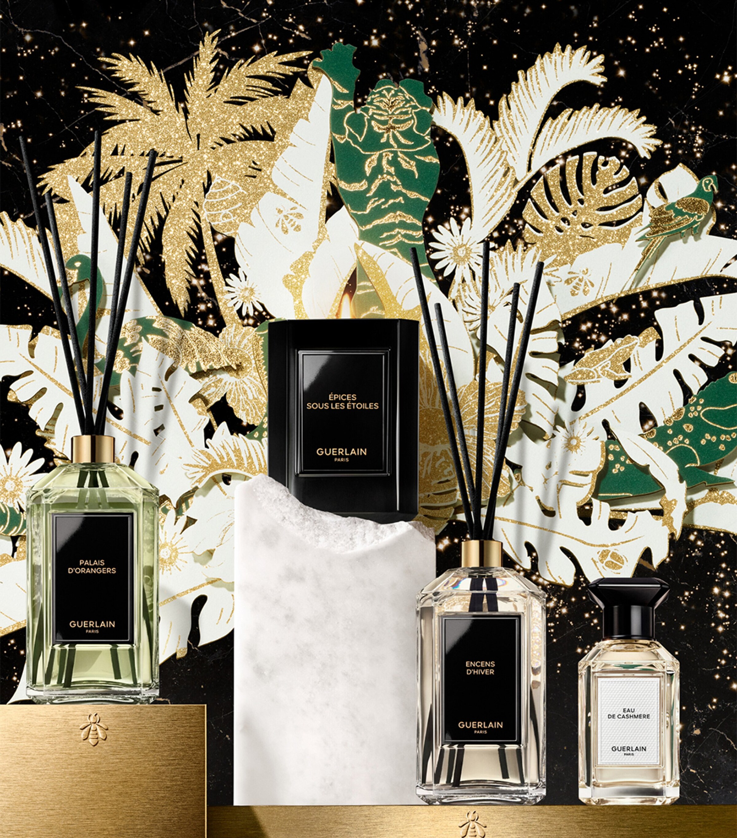 GUERLAIN Muguet de Printemps キャンドル　200g Scented Candles ⋅ Muguet de Printemps ⋅ GUERLAIN