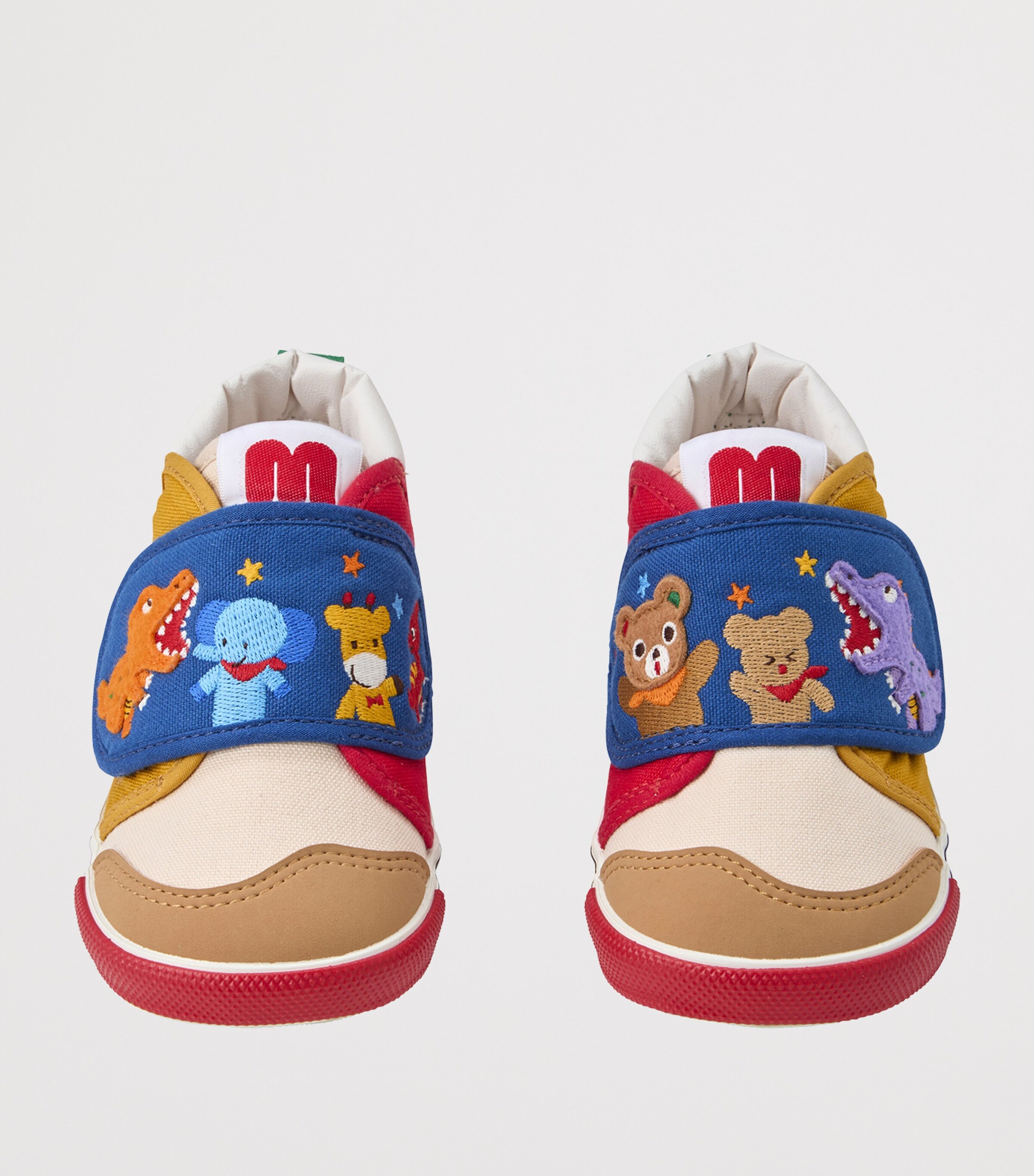 Cotton-Blend Velcro Sneakers 87 Image 4