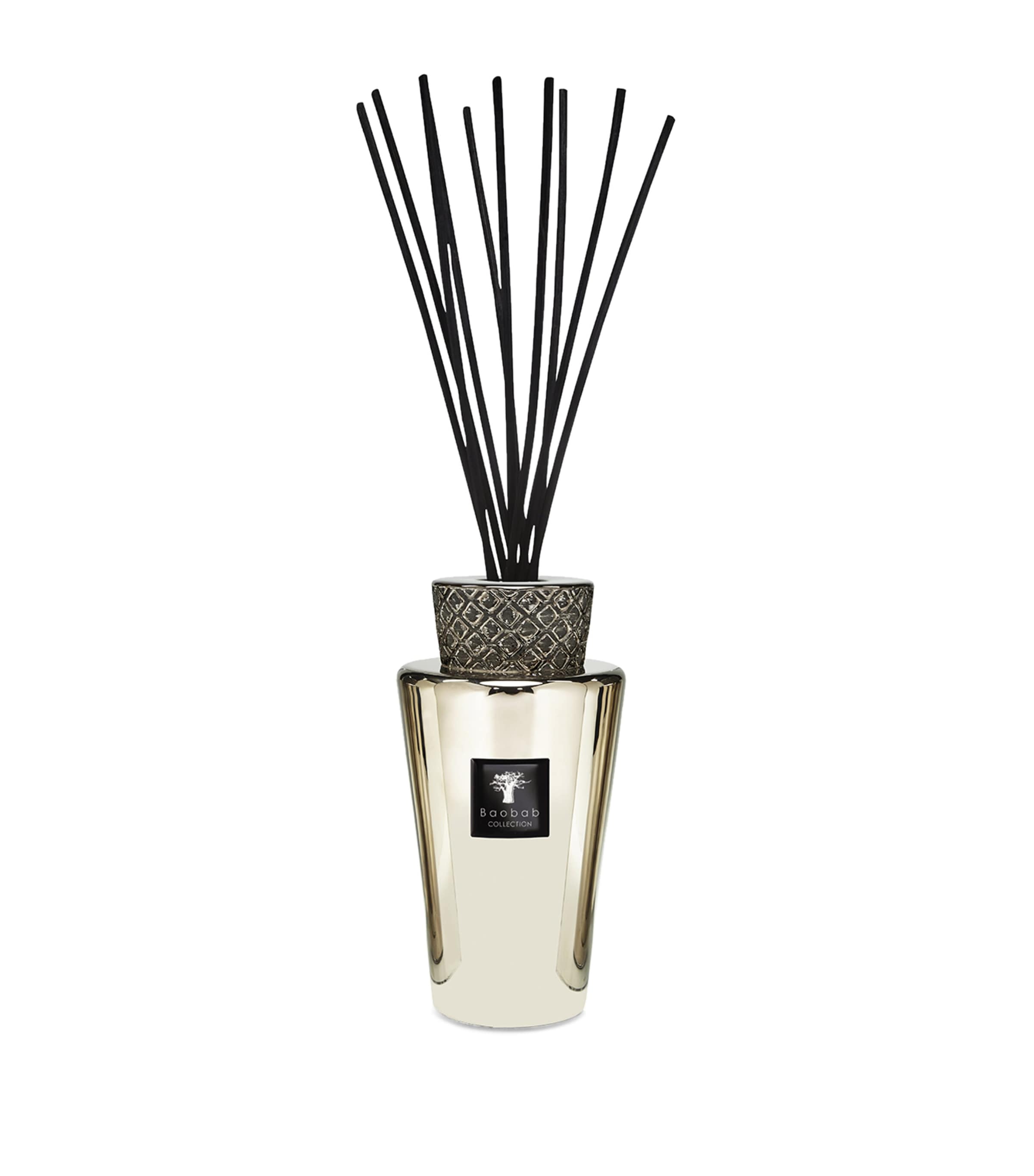 Baobab Collection Totem Platinum Diffuser In Black