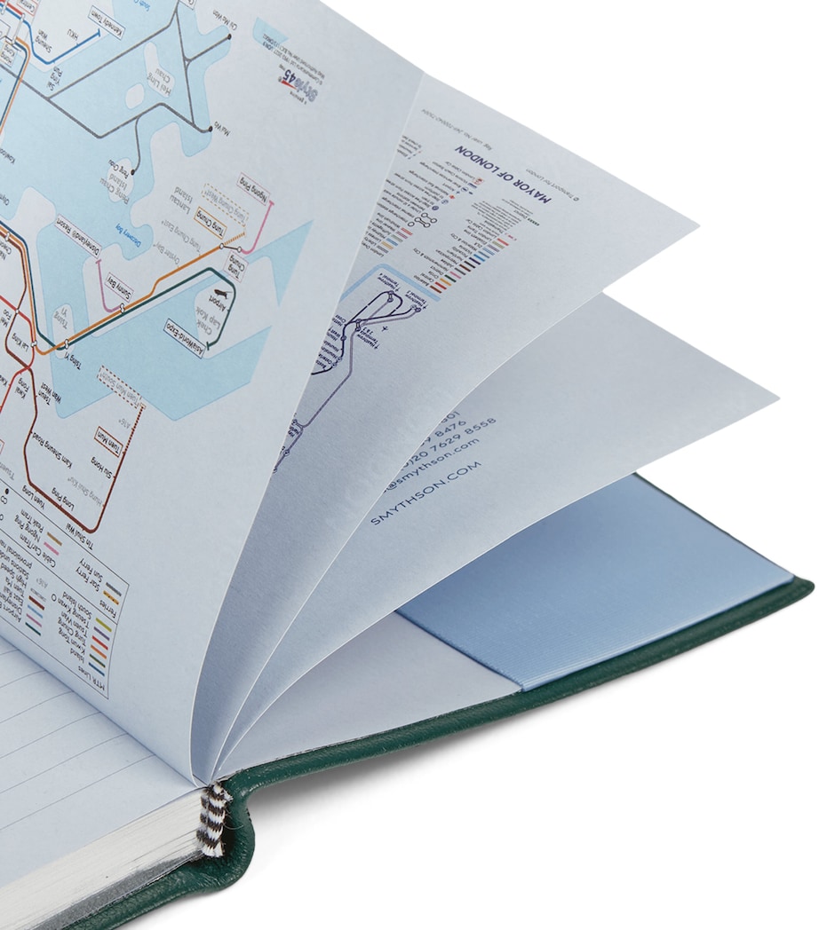 Grained Lambskin Chelsea Diary FOREST GREEN Image 7