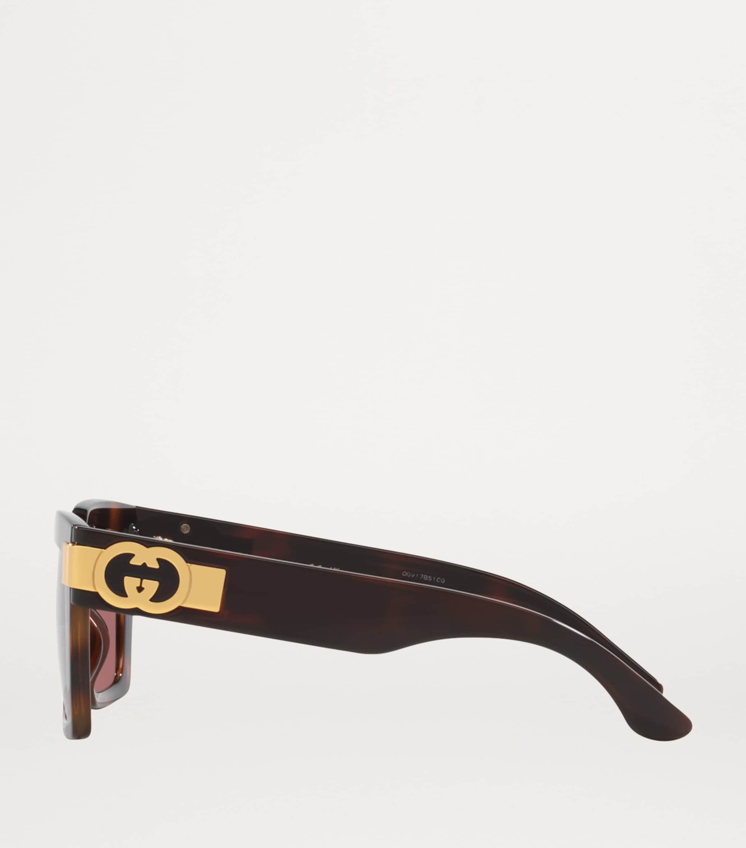 Gucci Rounded Square Sunglasses Image 3