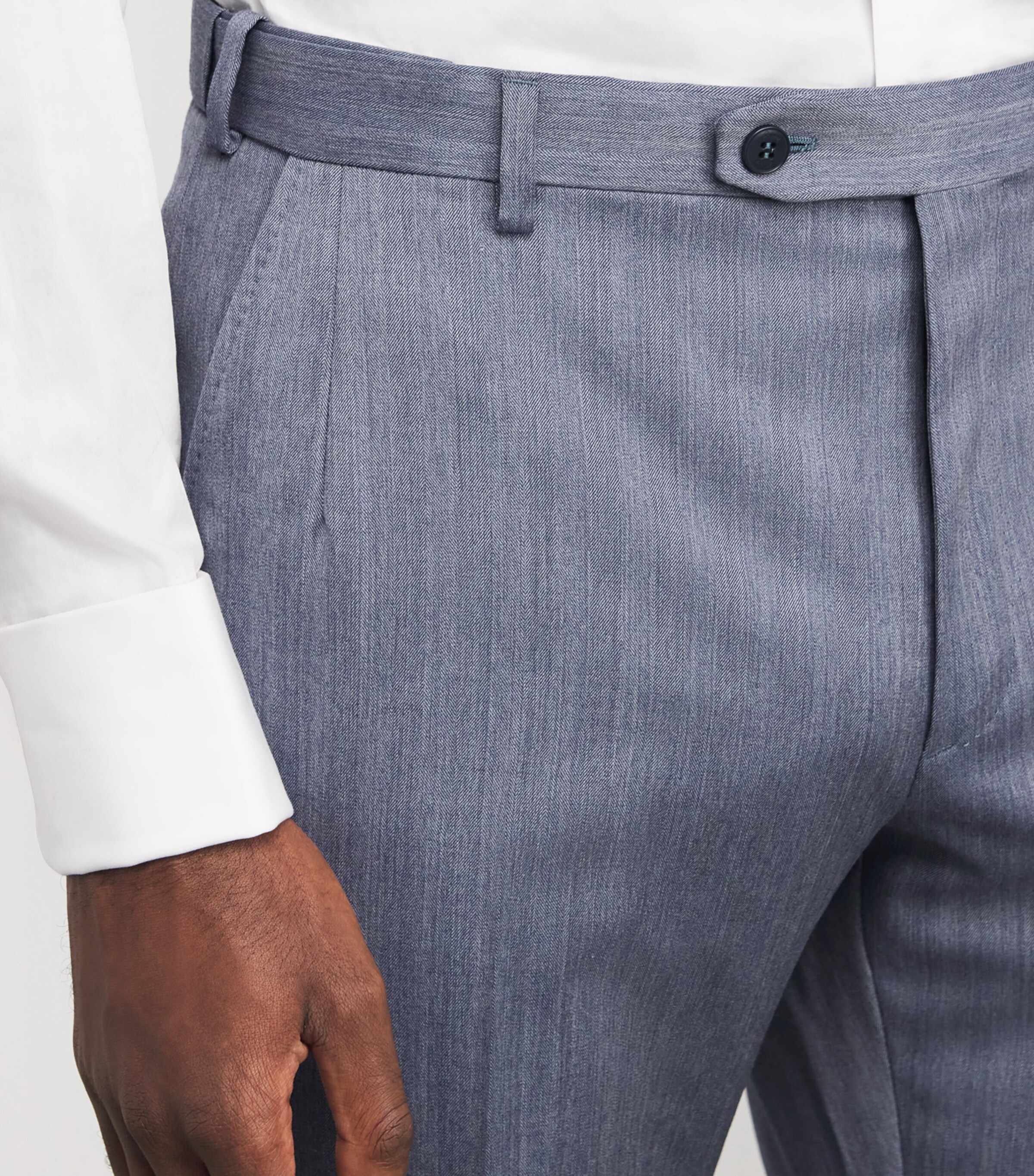 Wool Journey Straight Trousers 4545 Image 6