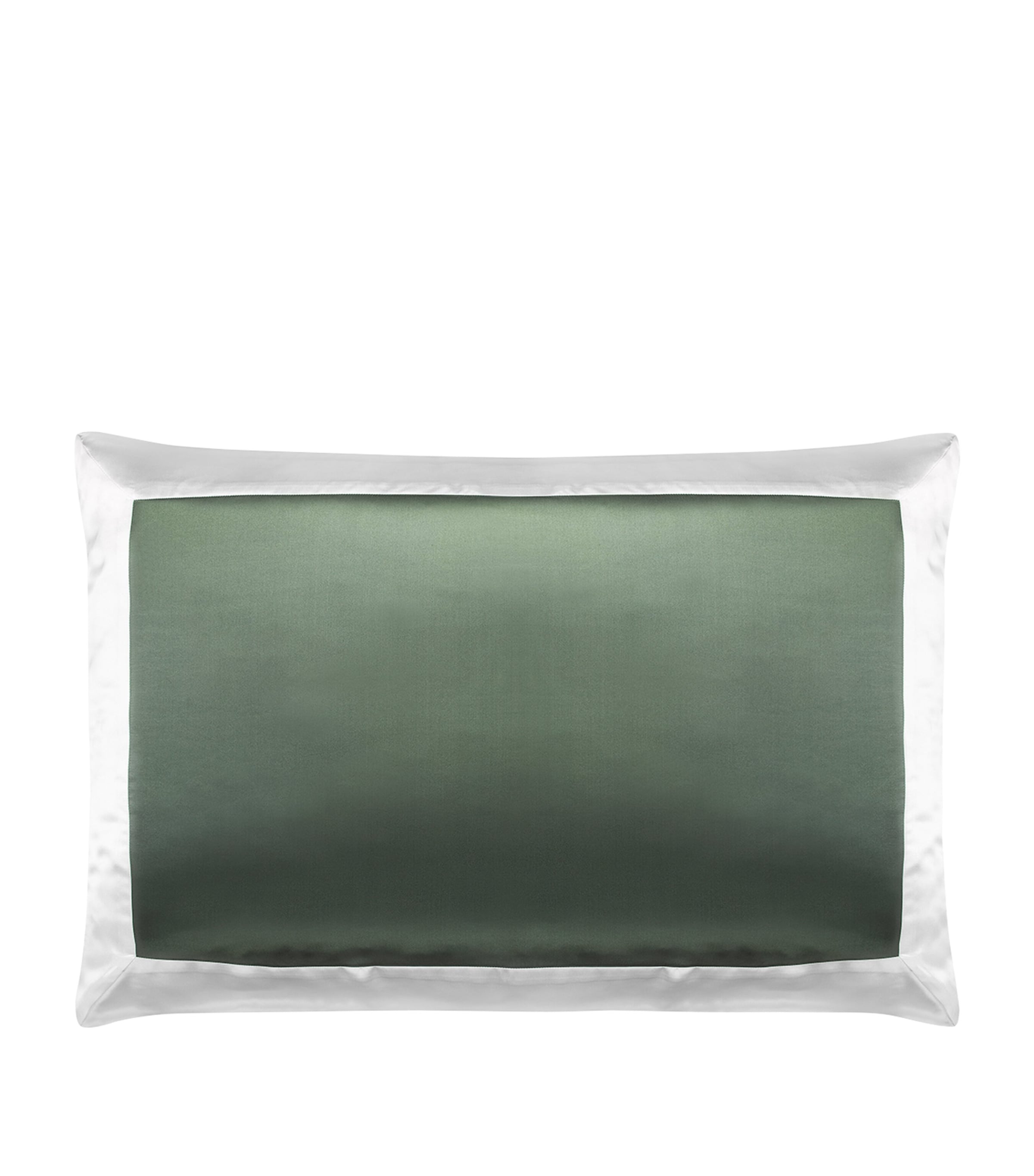 Gingerlily Silk Ashdown Housewife Pillowcase In Green