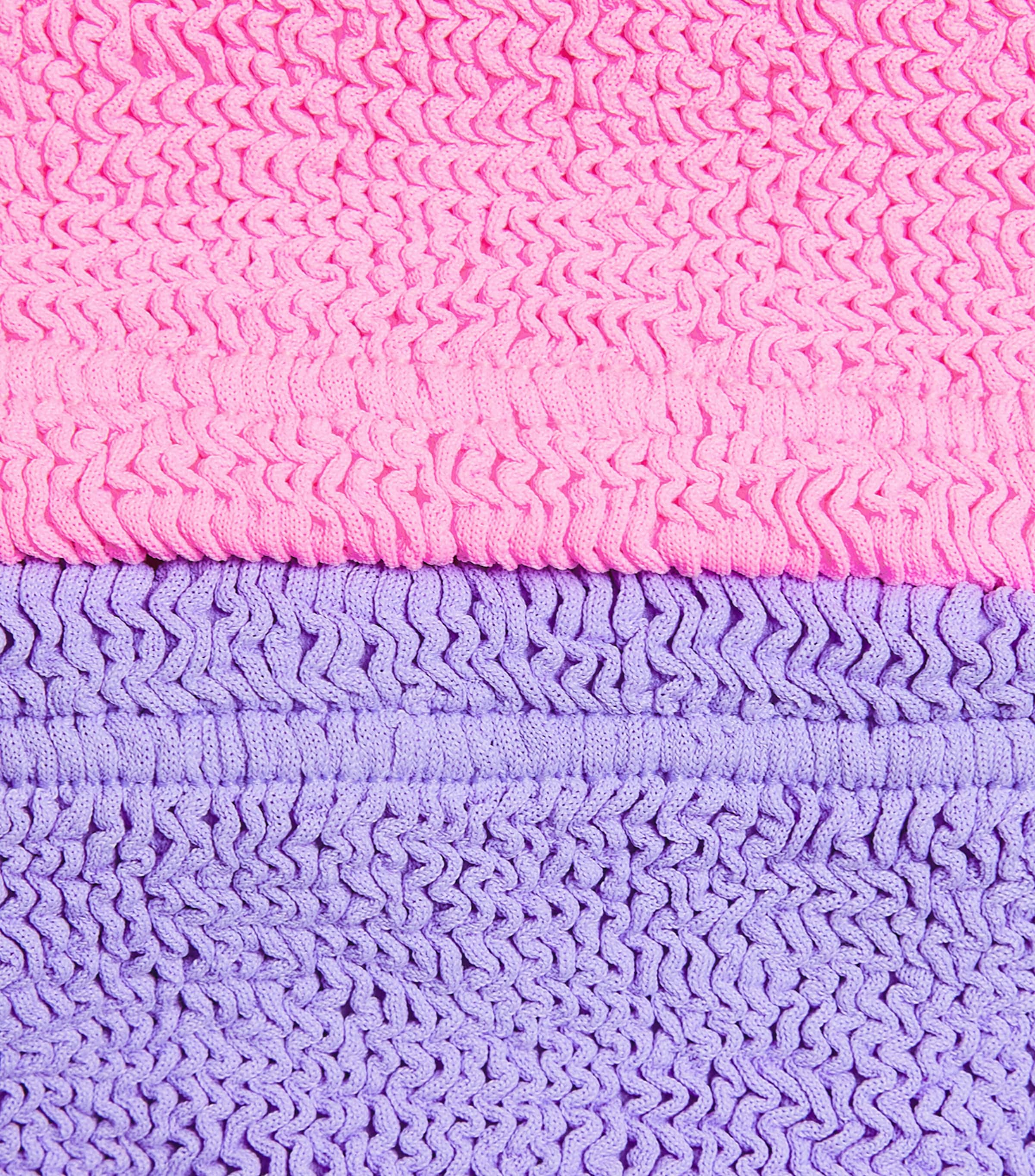 Two-Tone Lyra Bikini (3-6 Years) BUBBLEGUM/LILAC Image 3