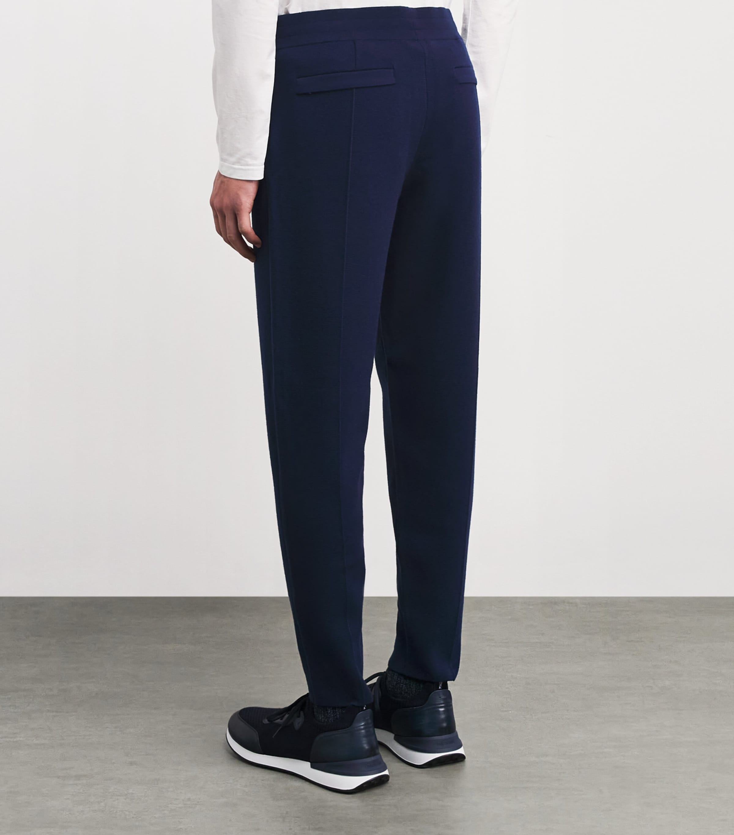 Merino Wool-Blend Trousers 6116 Image 4