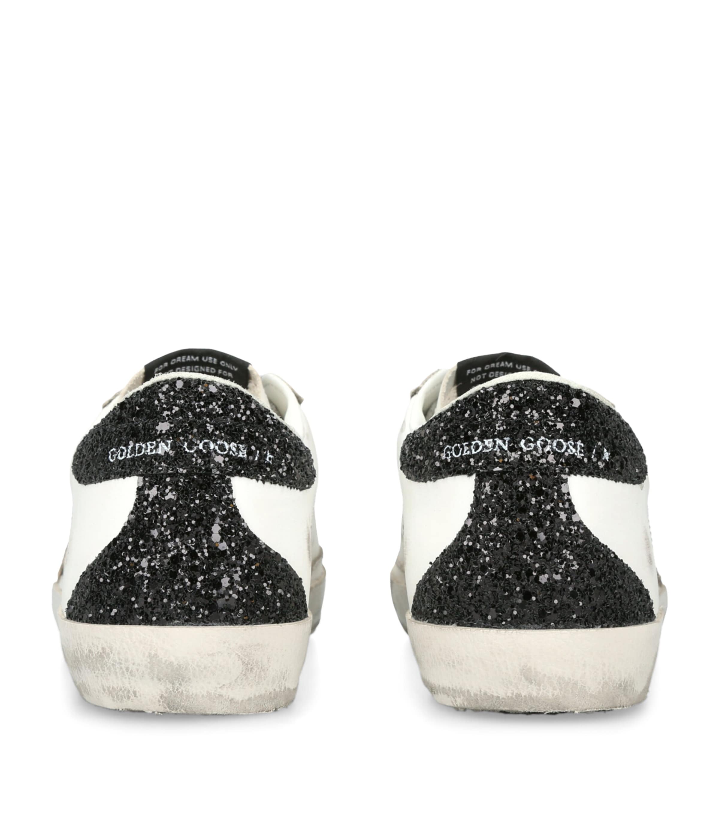 Leather Super-Star Sneakers WHITE/BLK Image 2