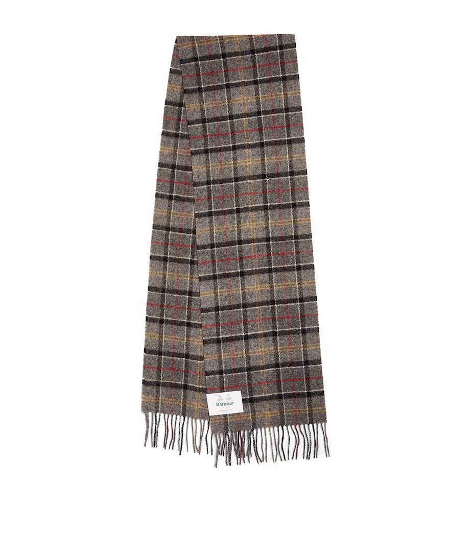 Wool Tartan Scarf MULTI Image 1