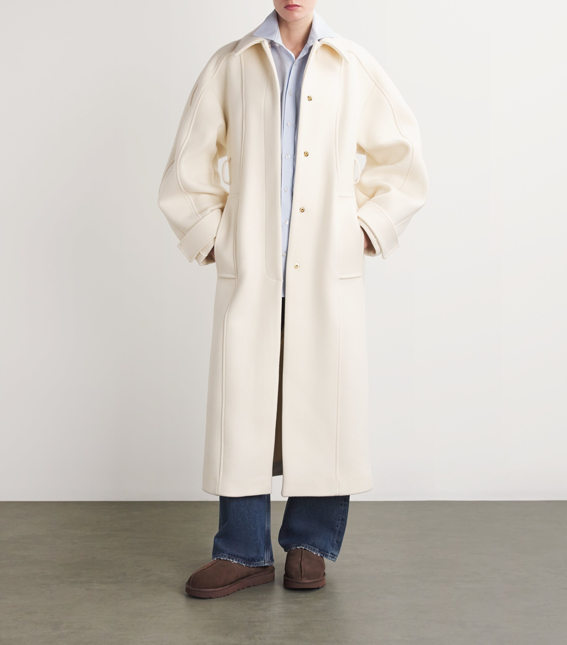 Suede Tasman Slippers DARK BROWN Image 5