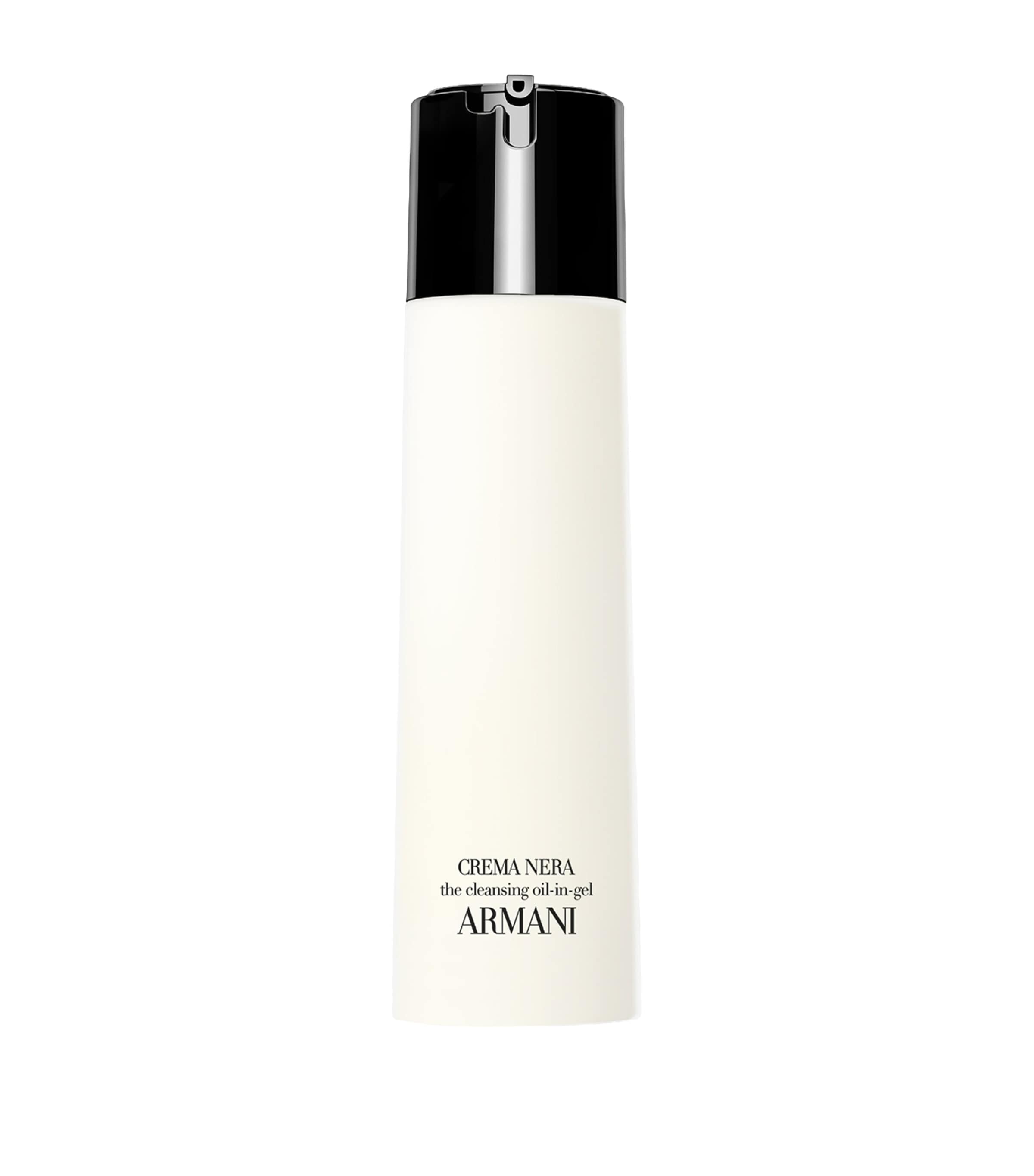 Armani Crema Nera Cleanser Oil Gel (150ml) | Skincare | Cleansers | Cleansing Oils & Balms | Designers | Armani