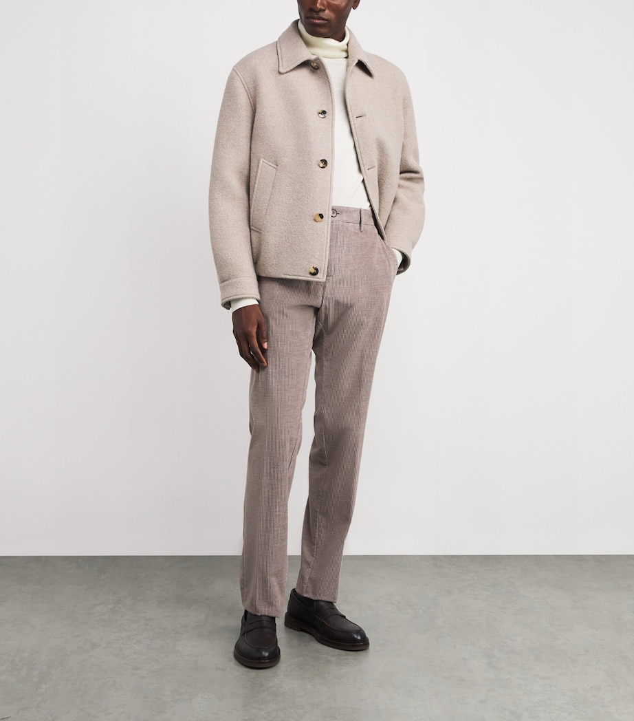 Cotton-Cashmere Corduroy Chinos 33FUNGO Image 2