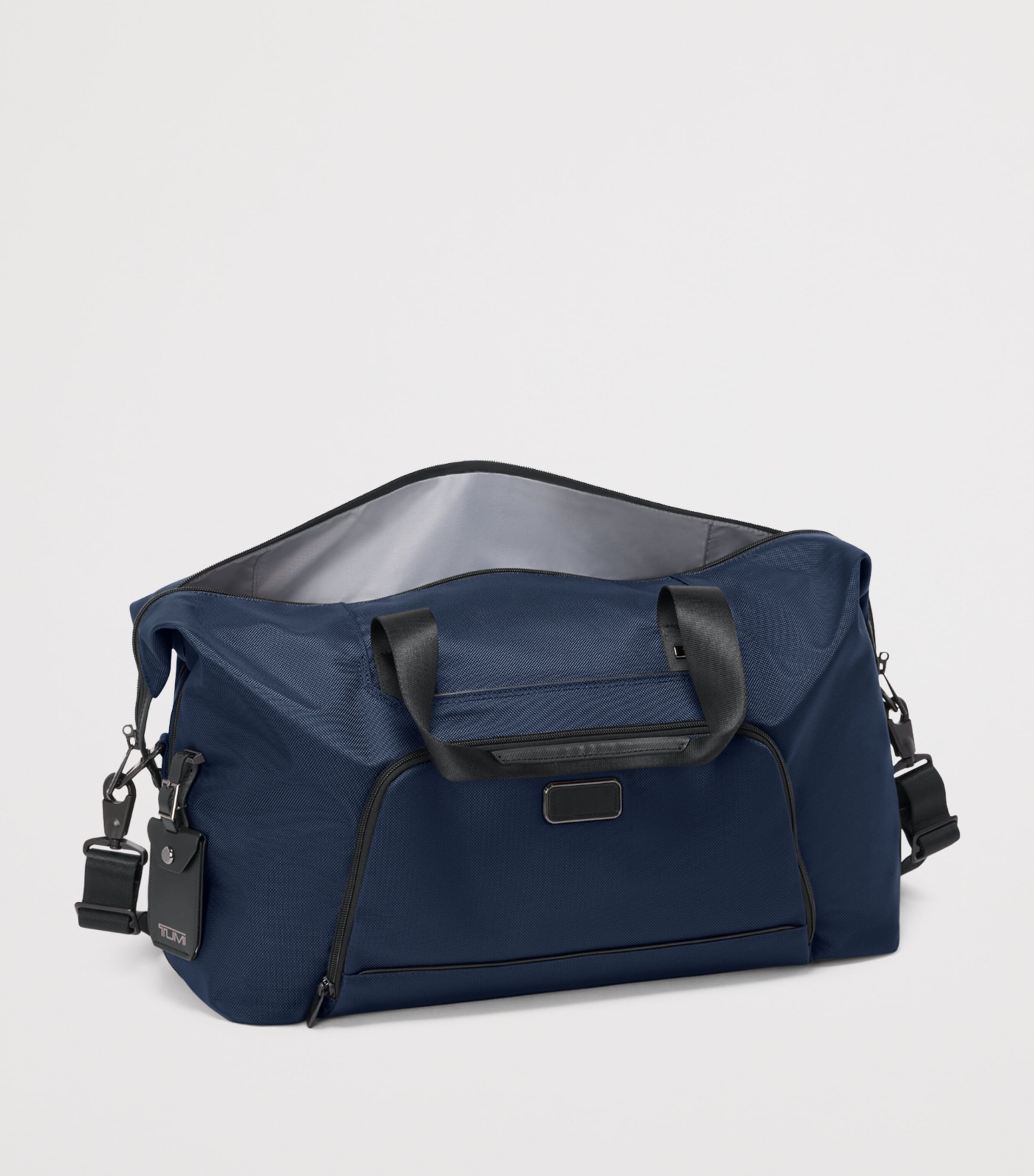 Tumi Navy Alpha 4 Double Expansion Duffle Bag | Harrods US