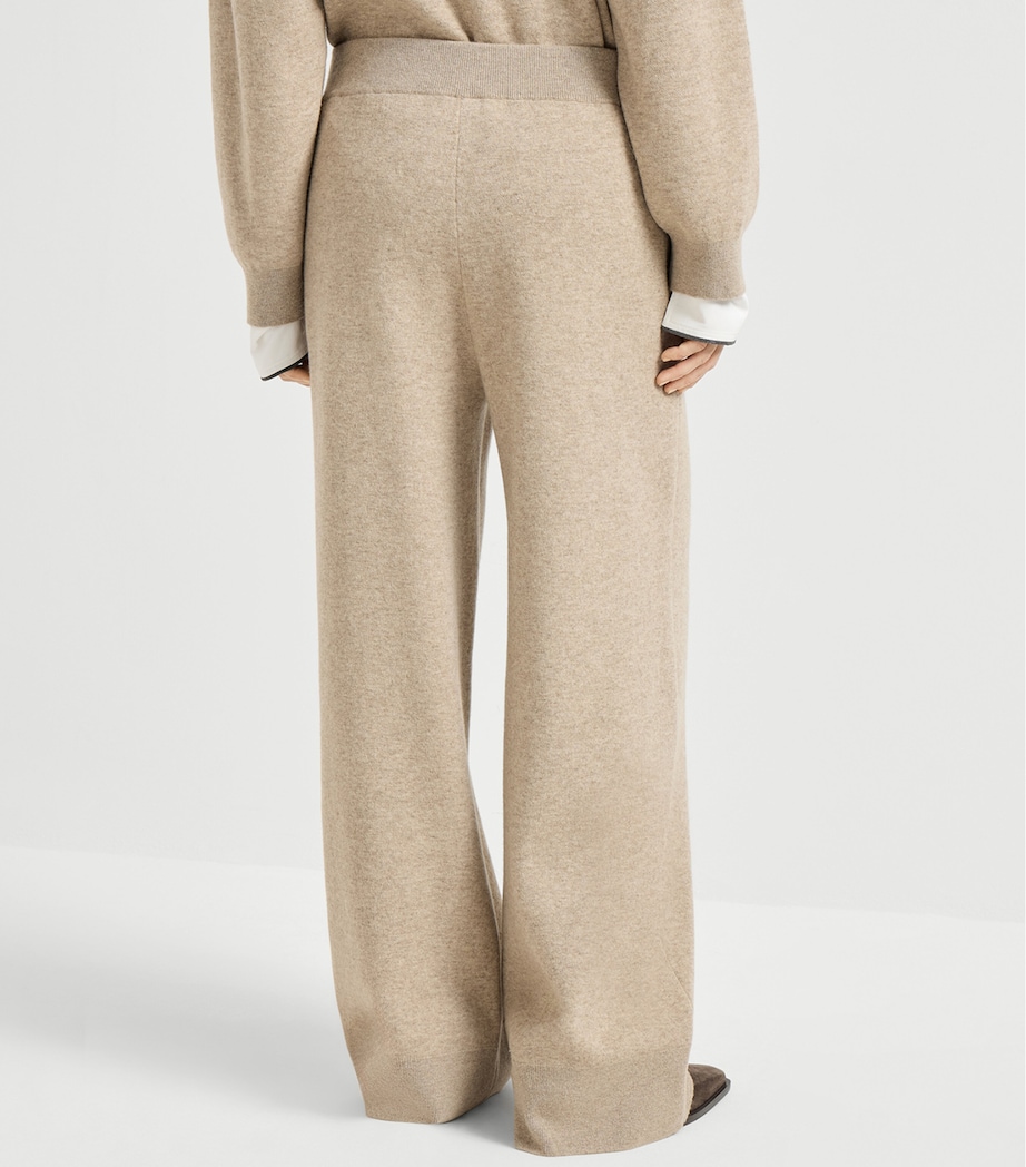 Cashmere-Blend Wide-Leg Trousers C9259 Image 4