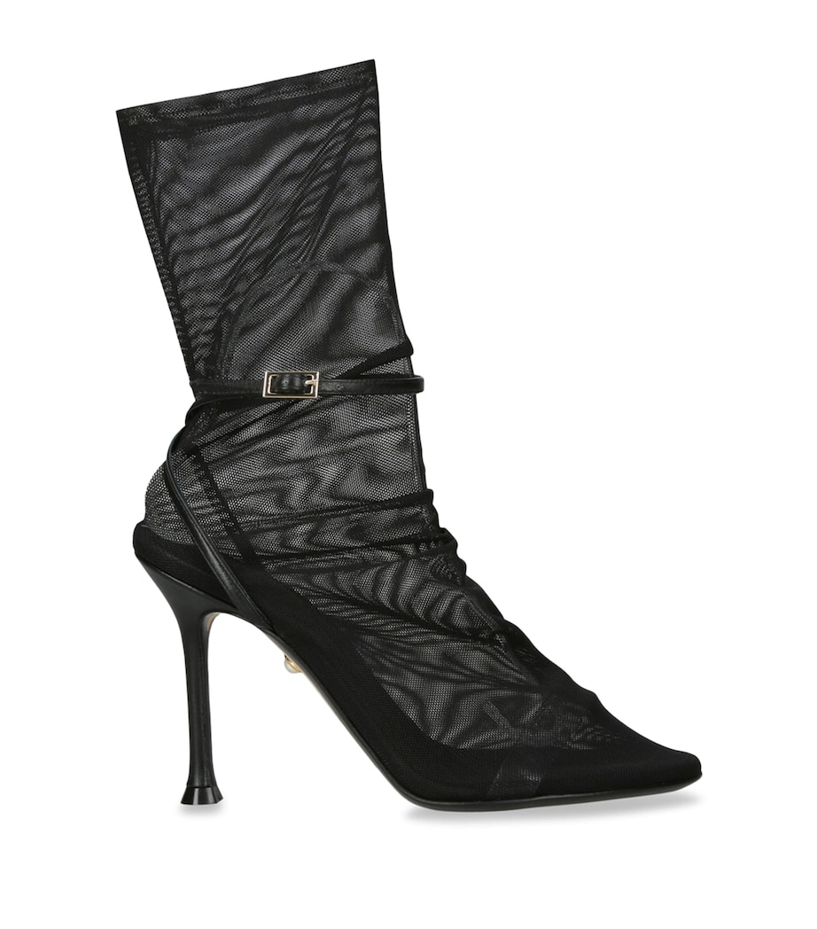 Alevì Clarissa Heeled Ankle Boots 95 Black Image 1
