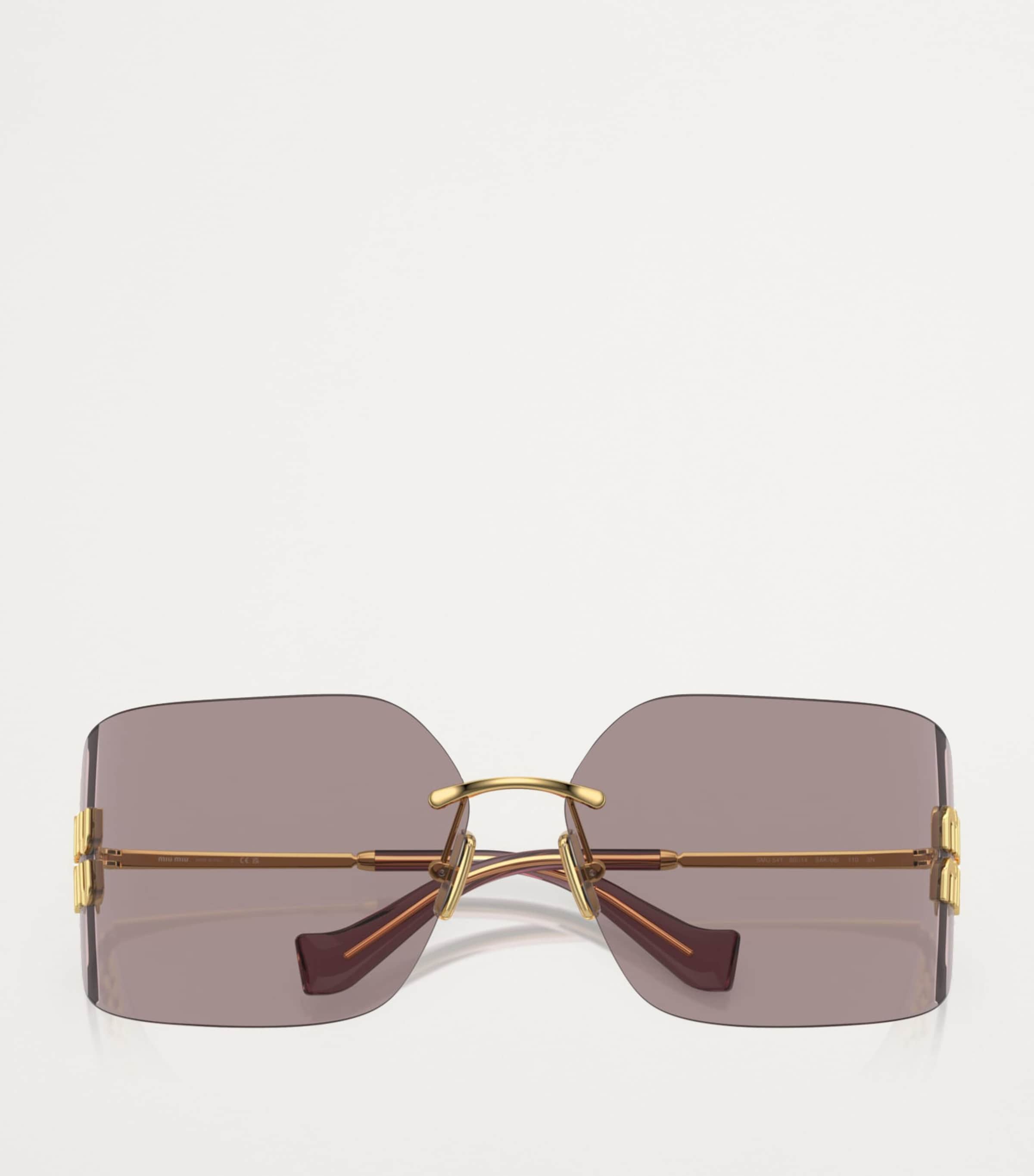 Miu Miu MU 54YS GLD SHN BRN Image 5
