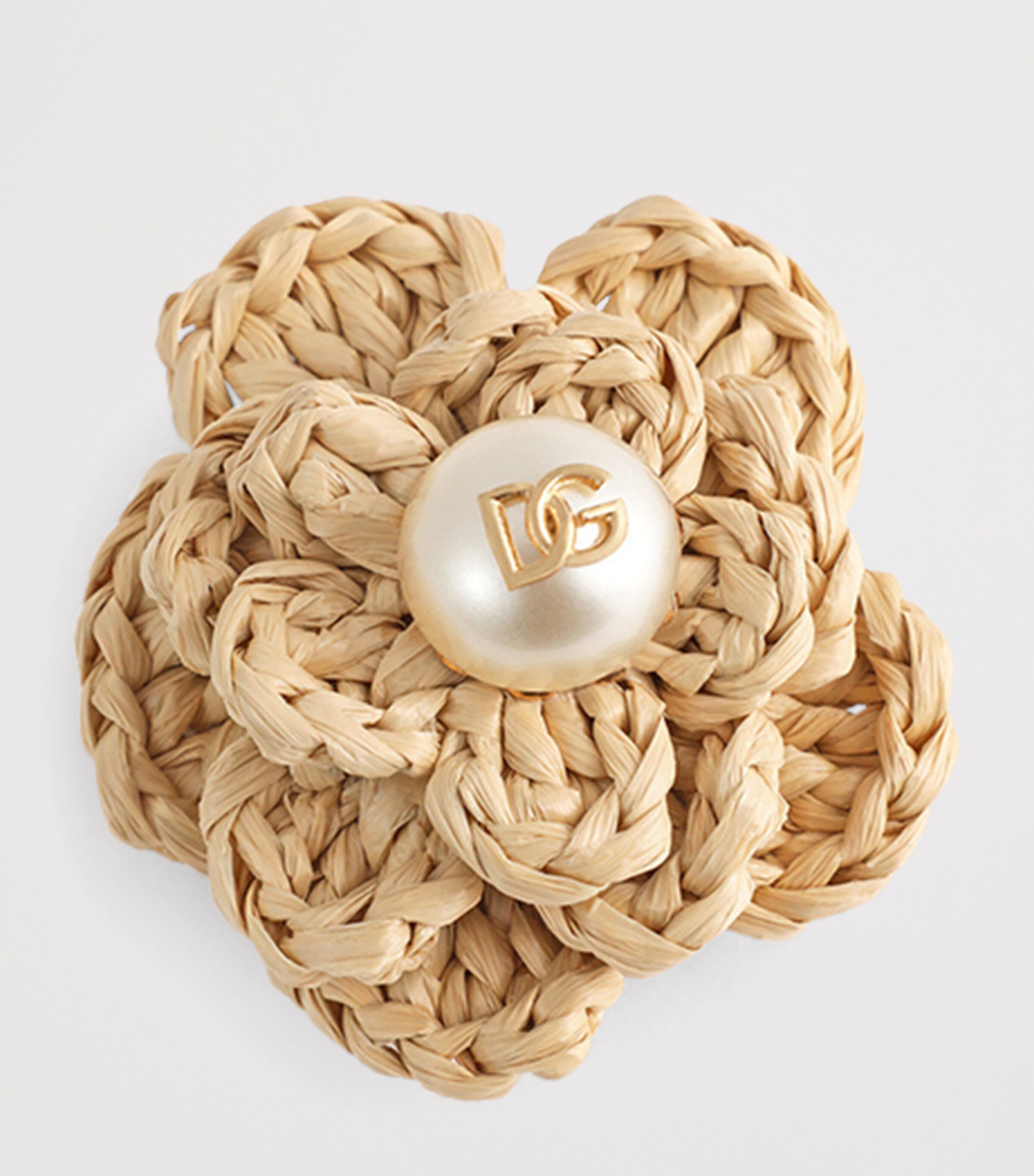 Flower Clip Earrings ZOO00-GOLD Image 2