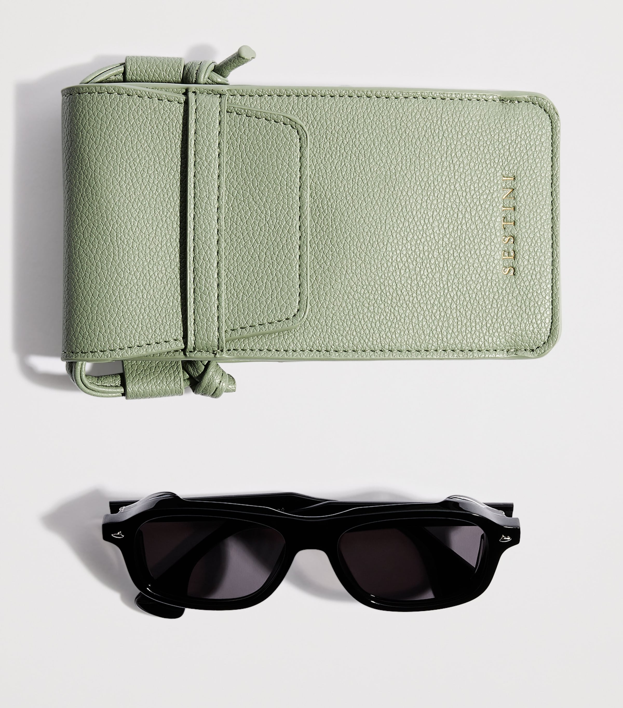 Sestini Acetate Ventitre Sunglasses Black Image 4