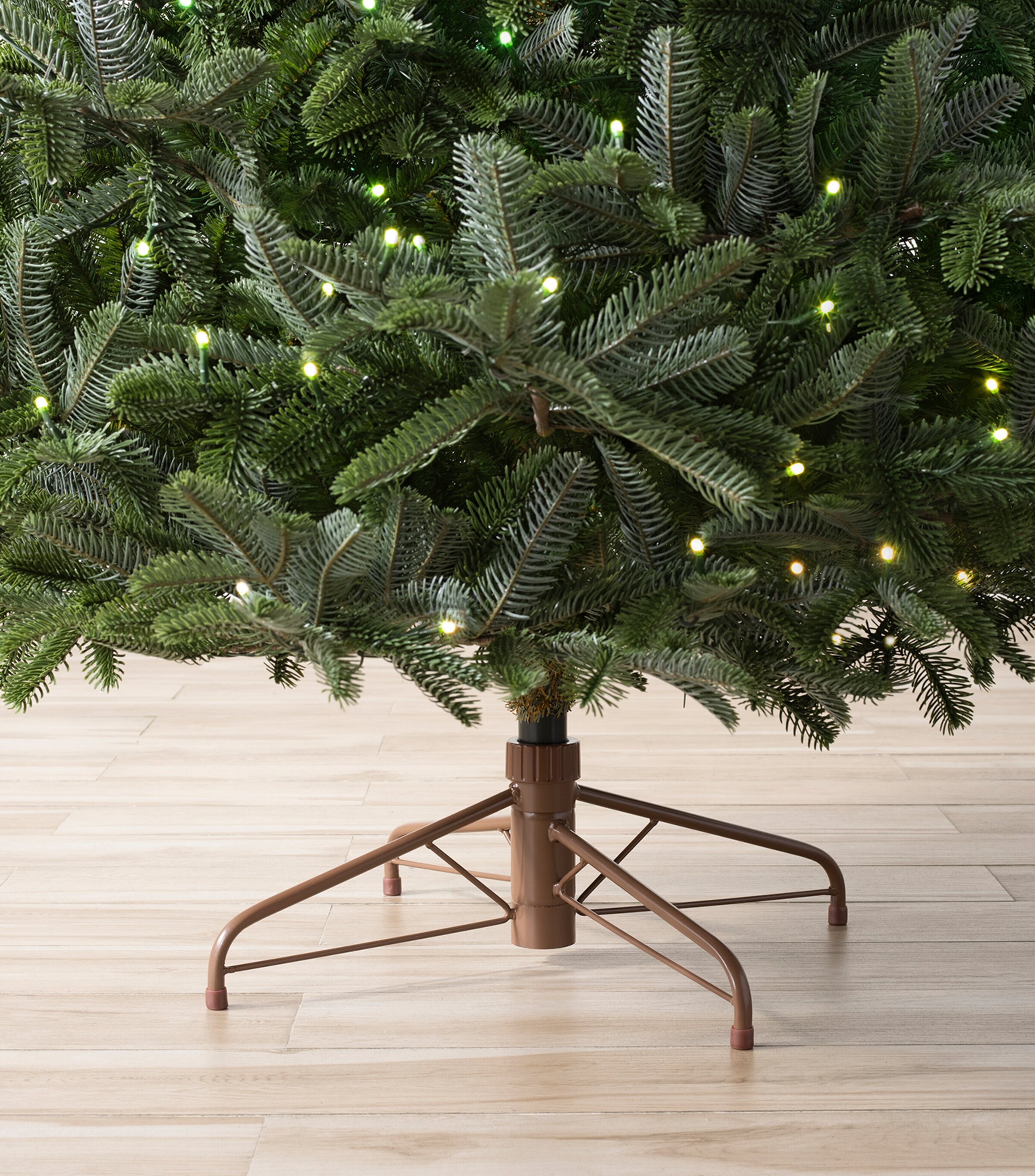 BH Nordmann Fir Twinkly Green Tree (8ft) GREEN Image 3