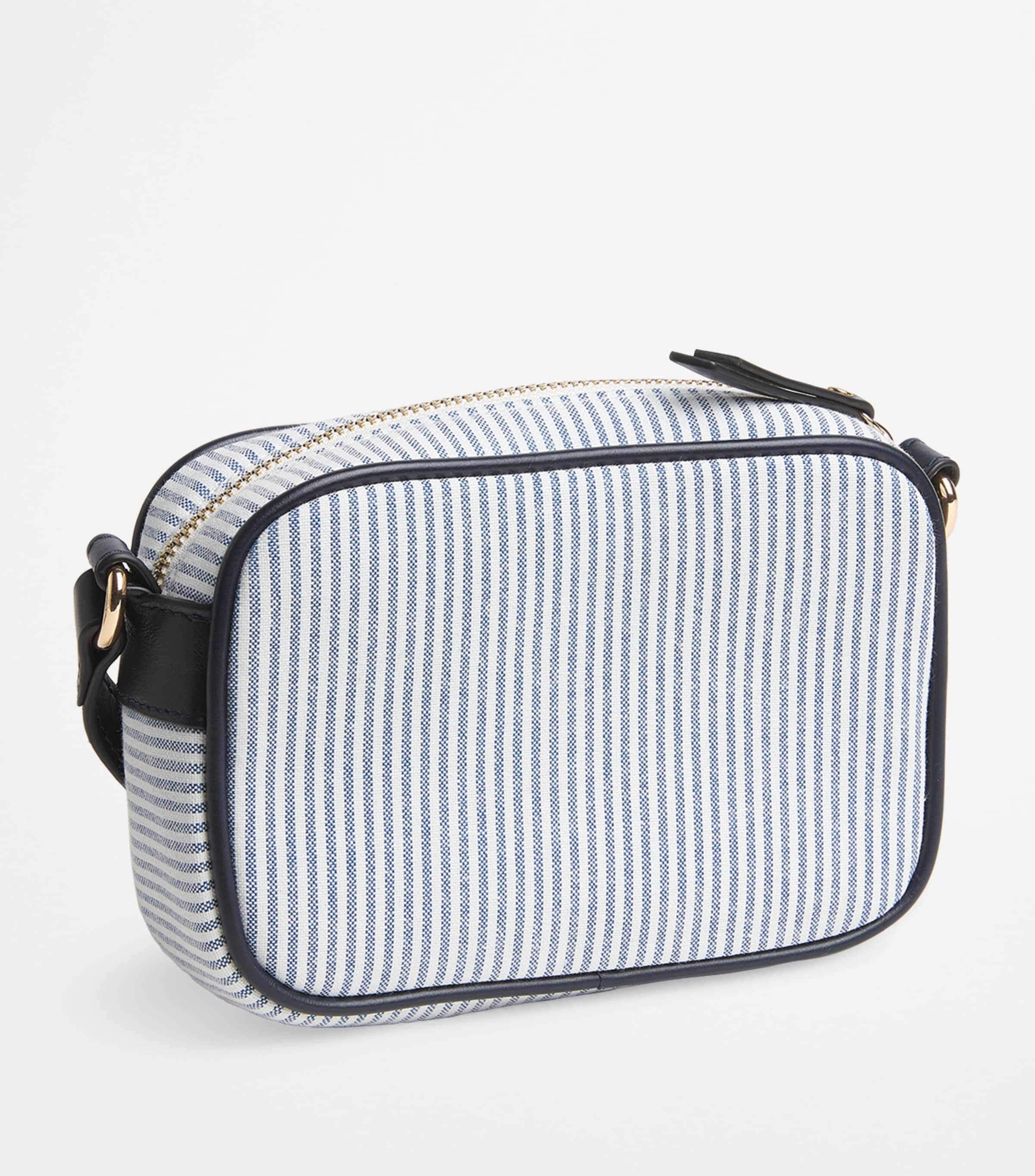 Striped Logo Cross-Body Bag 859 NAVY Image 2
