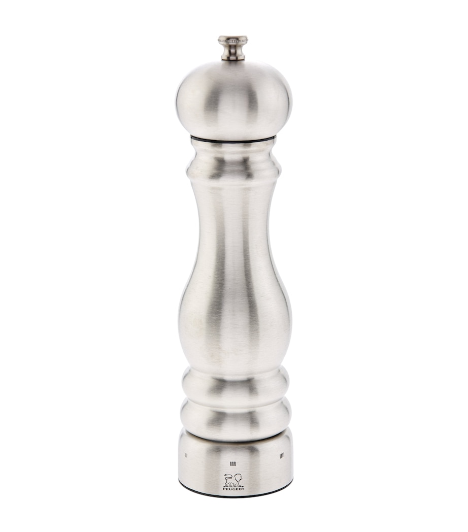 Stainless Steel Paris Chef U'Select Pepper Mill (22cm) BLACK Image 1